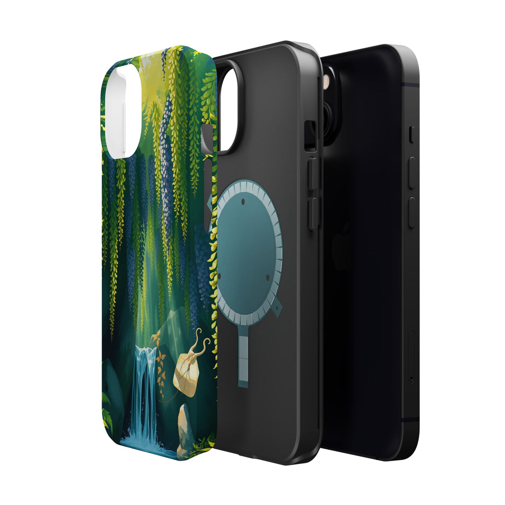 iPhone Wisteria Cascade Mystic Art Bold Modern Everyday Snap Case · iPhone Case