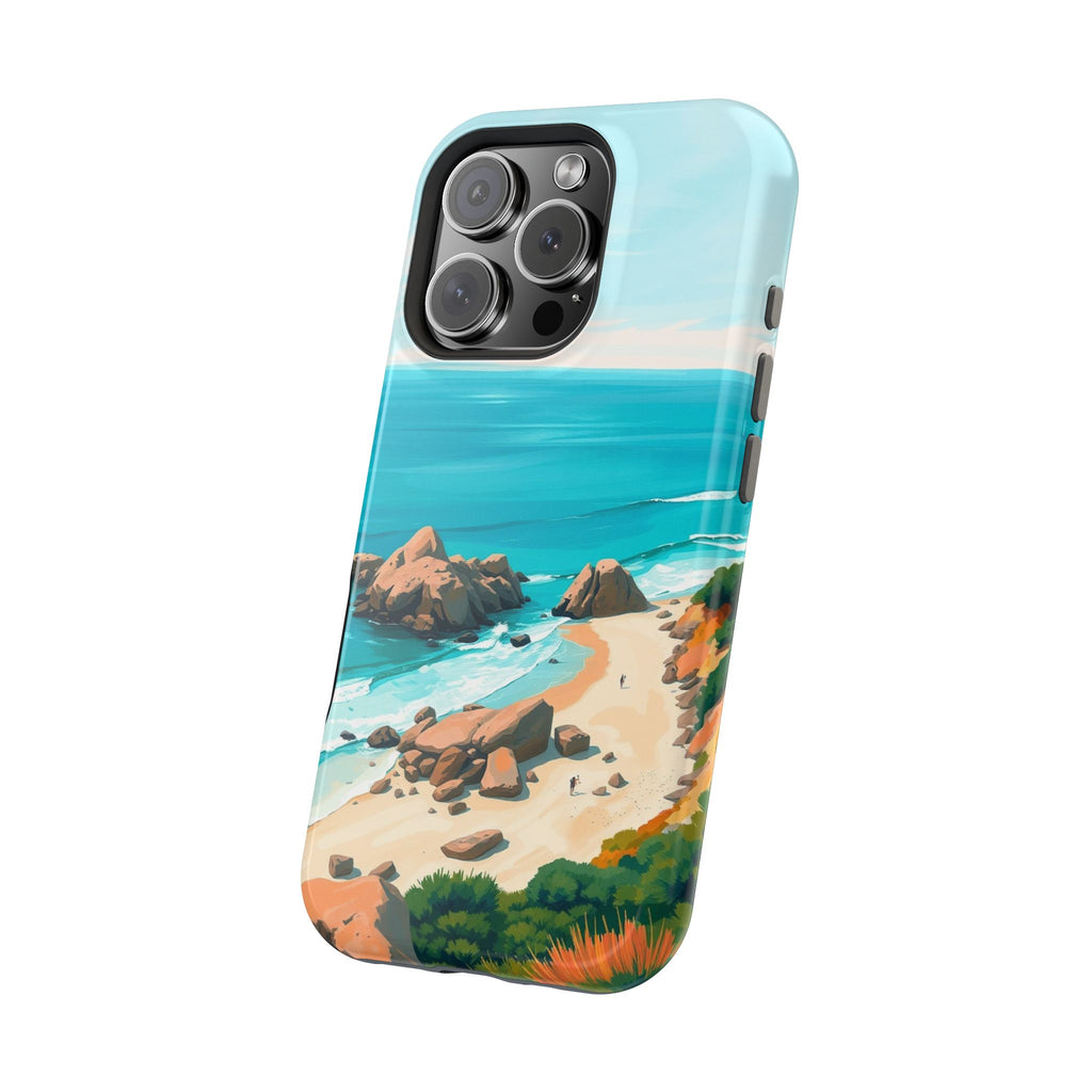 iPhone Pebble Beach Cinematic Art Bold Modern Everyday Snap Case · iPhone Case