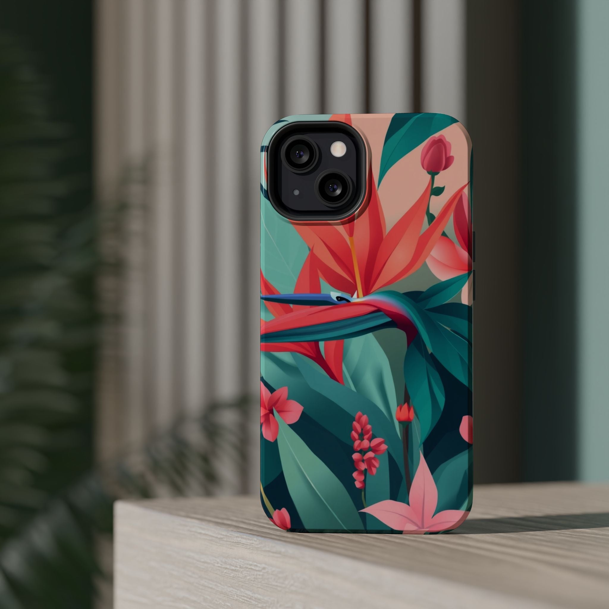 iPhone Jungle Floral Abstract Geometric Slim Everyday iPhone Designer · iPhone C