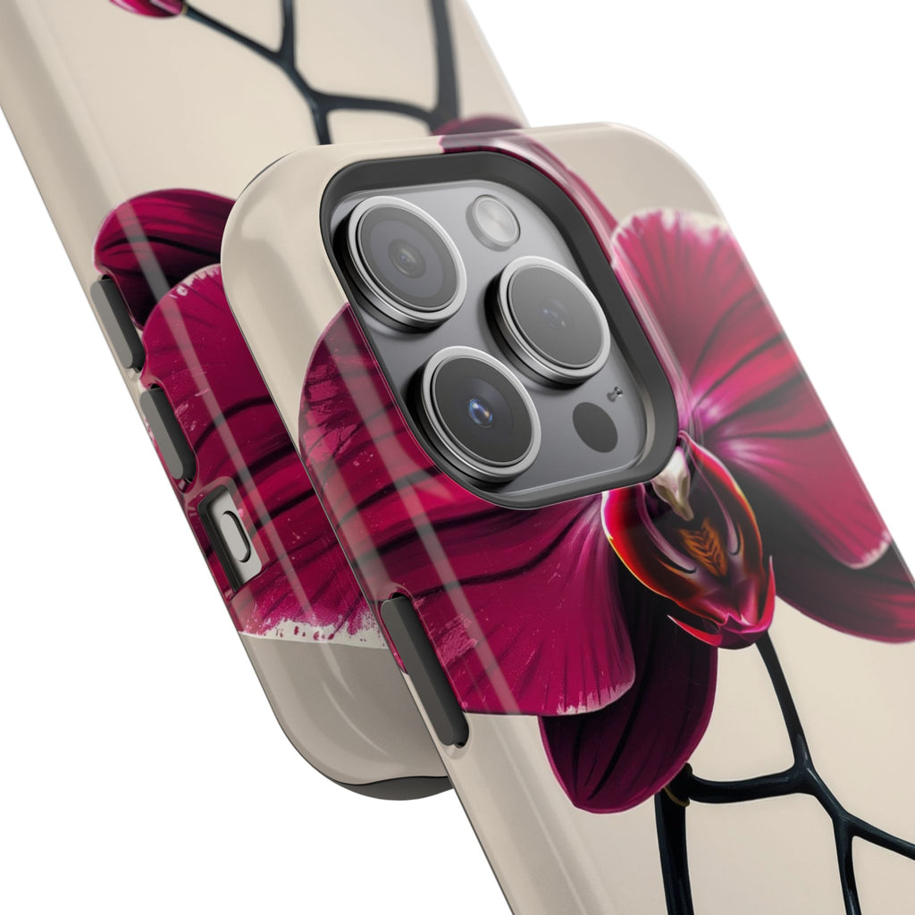 iPhone Orchid Study Enchanted Art Bold Modern Everyday Snap Case · iPhone Case