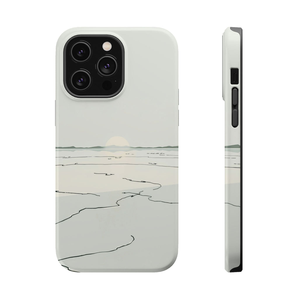 iPhone Dreamy Salt Flat Mirror Design Slim Everyday Designer Case · iPhone Case