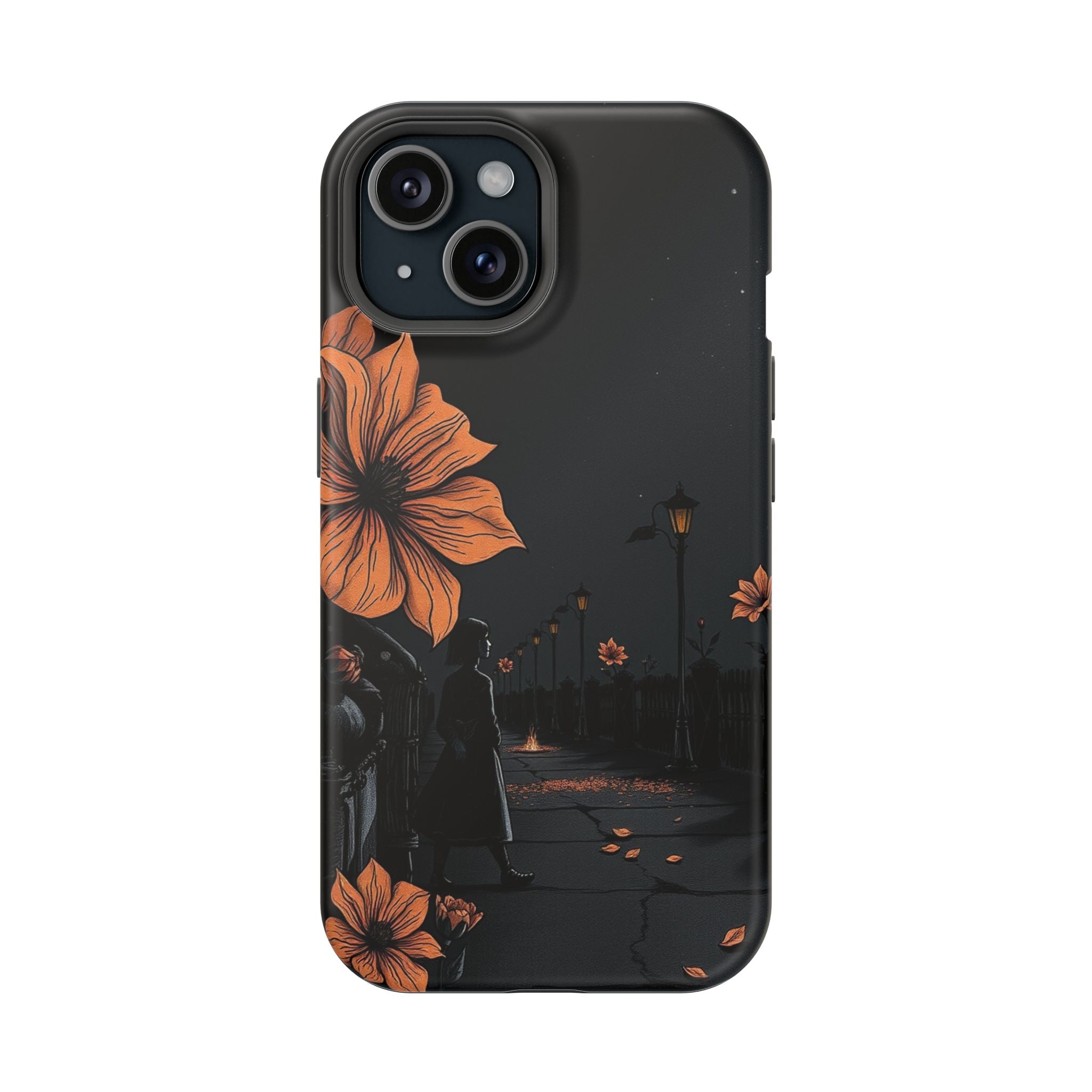 iPhone Night Bloomer Electric Art Bold Modern Everyday Snap Case · iPhone Case