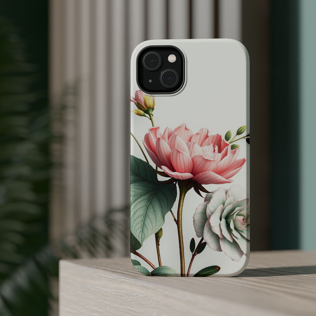 iPhone Vibrant Vintage Botanical Print Design Clean iPhone 14 Minimal · iPhone C