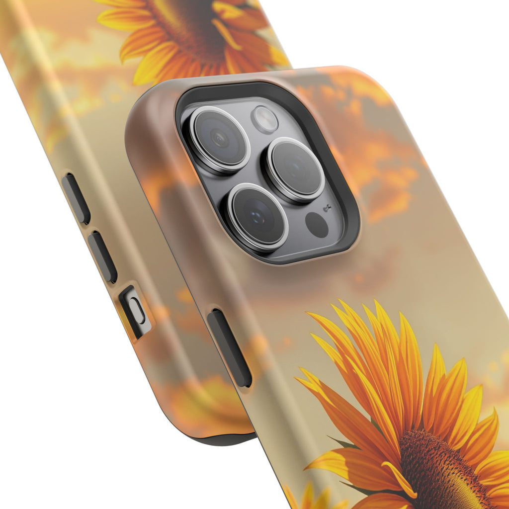 iPhone Sunflower Prairie Electric Art Slim Everyday Designer Case · iPhone Case