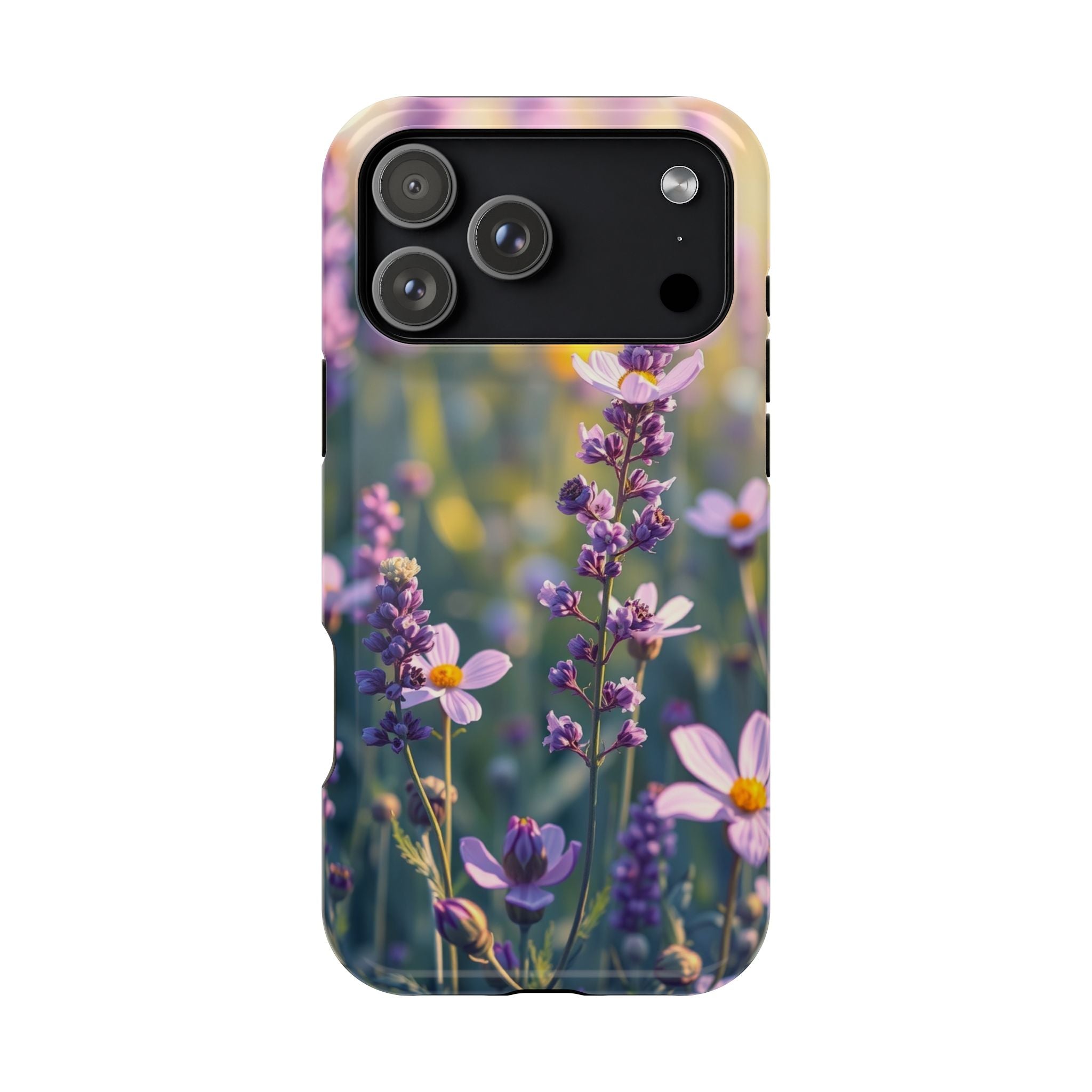 iPhone Lavender And Pearl Wildflower Field Slim iPhone Everyday · iPhone Case
