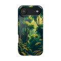 iPhone Rainforest Canopy Vintage Retro Poster Slim iPhone Everyday · iPhone Case