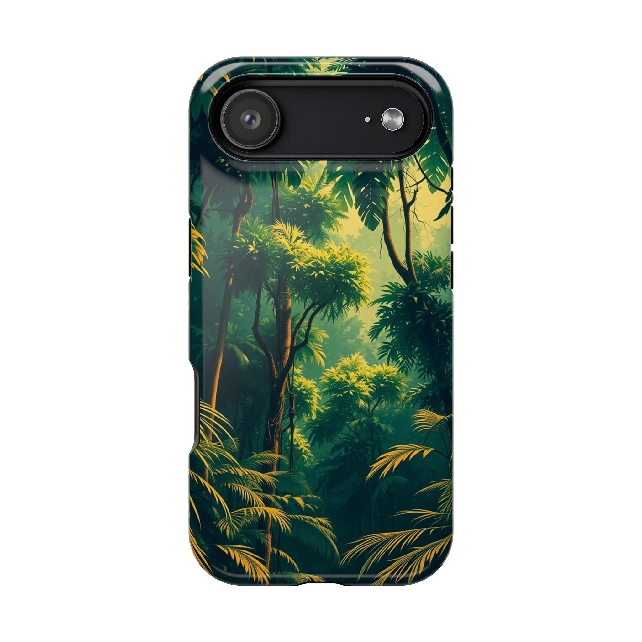 iPhone Rainforest Canopy Vintage Retro Poster Slim iPhone Everyday · iPhone Case