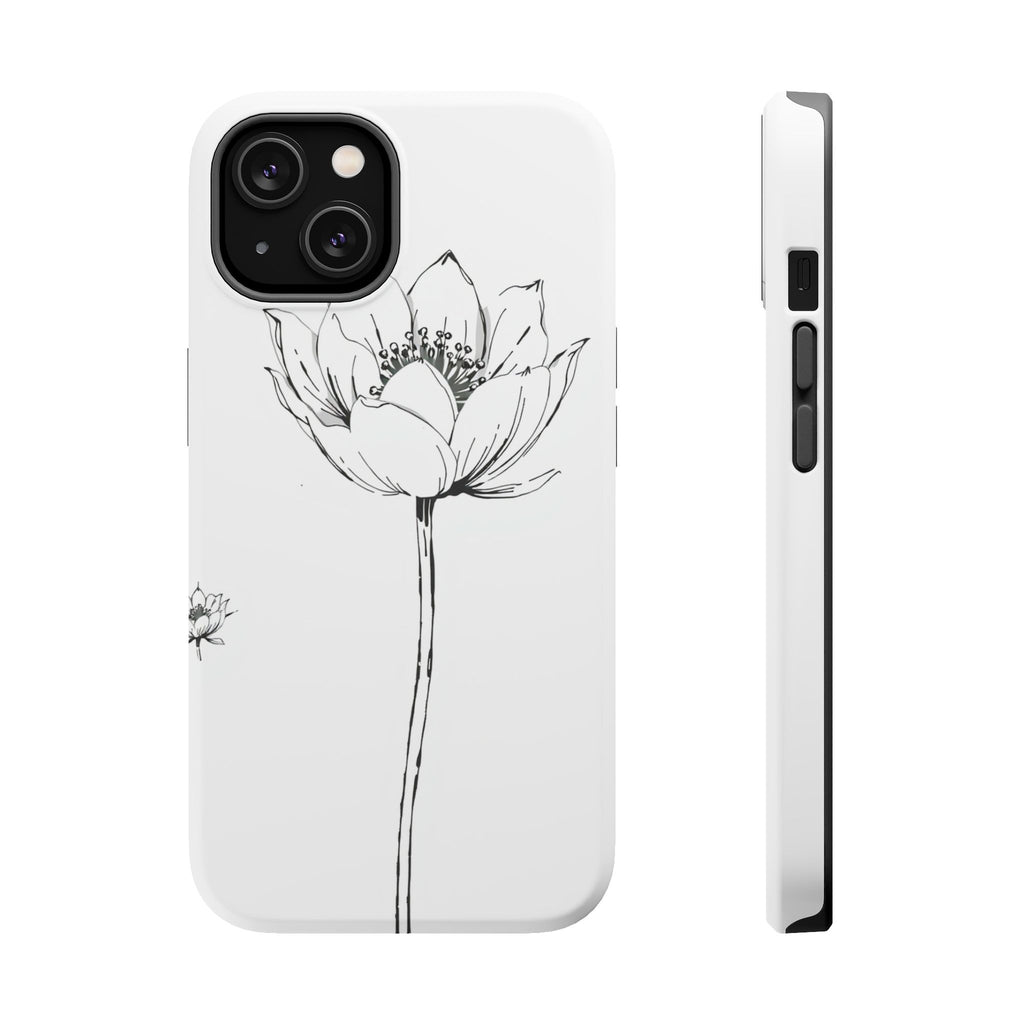 iPhone Sage And Ivory Garden Party Bloom Slim Everyday iPhone Designer · iPhone