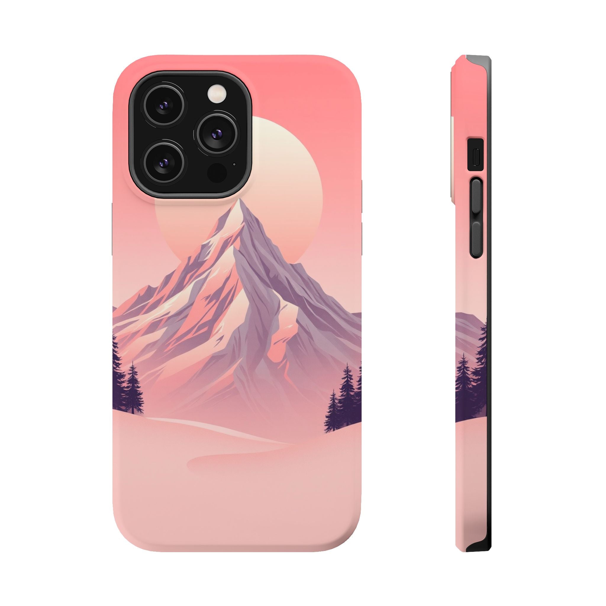 iPhone Vibrant Mountain at Sunrise Design Slim iPhone Everyday Designer · iPhone