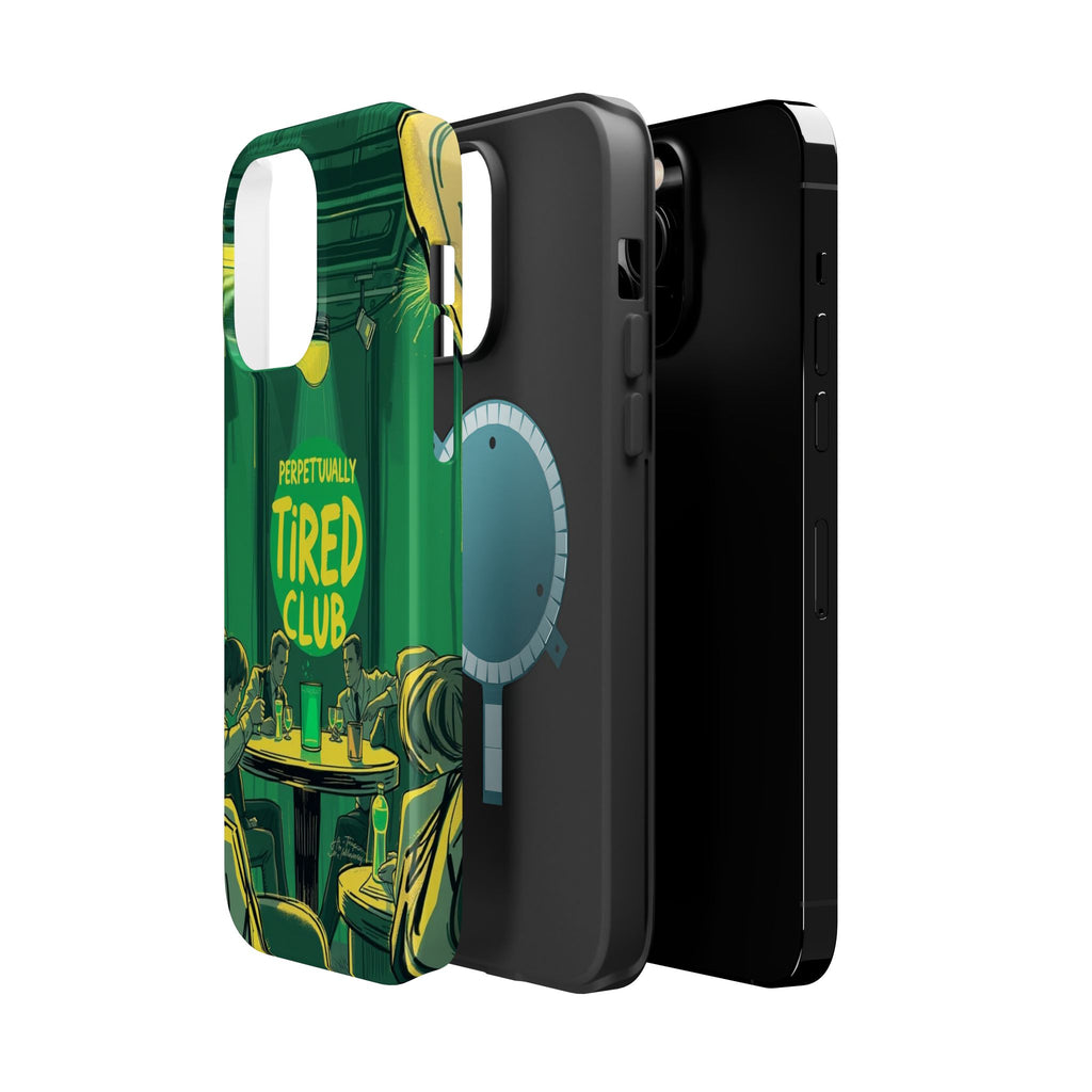 iPhone Radiant Perpetually Tired Club Design Slim Everyday Designer Case · iPhon