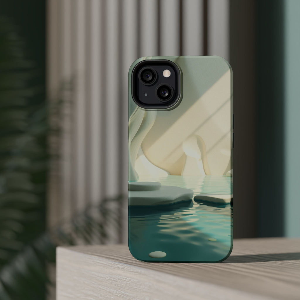 iPhone Tidal Pool 3D Digital Slim Everyday Designer Case · iPhone Case