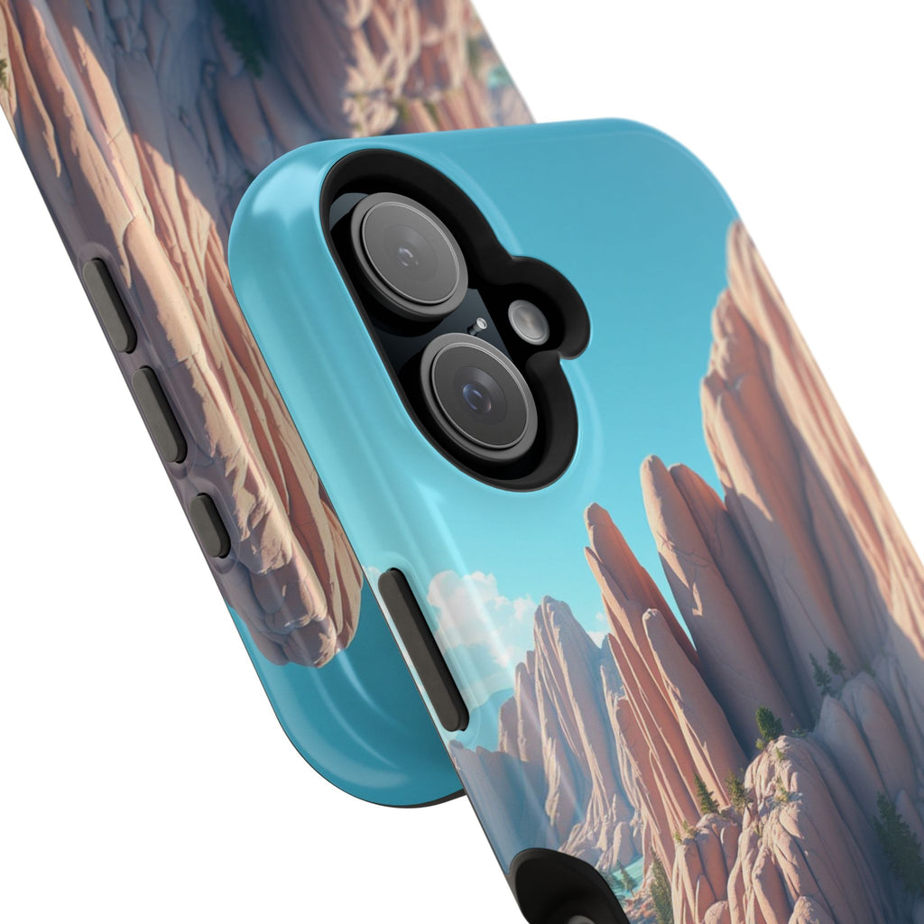 iPhone Pine Ridge Electric Art Slim Everyday Designer Case · iPhone Case