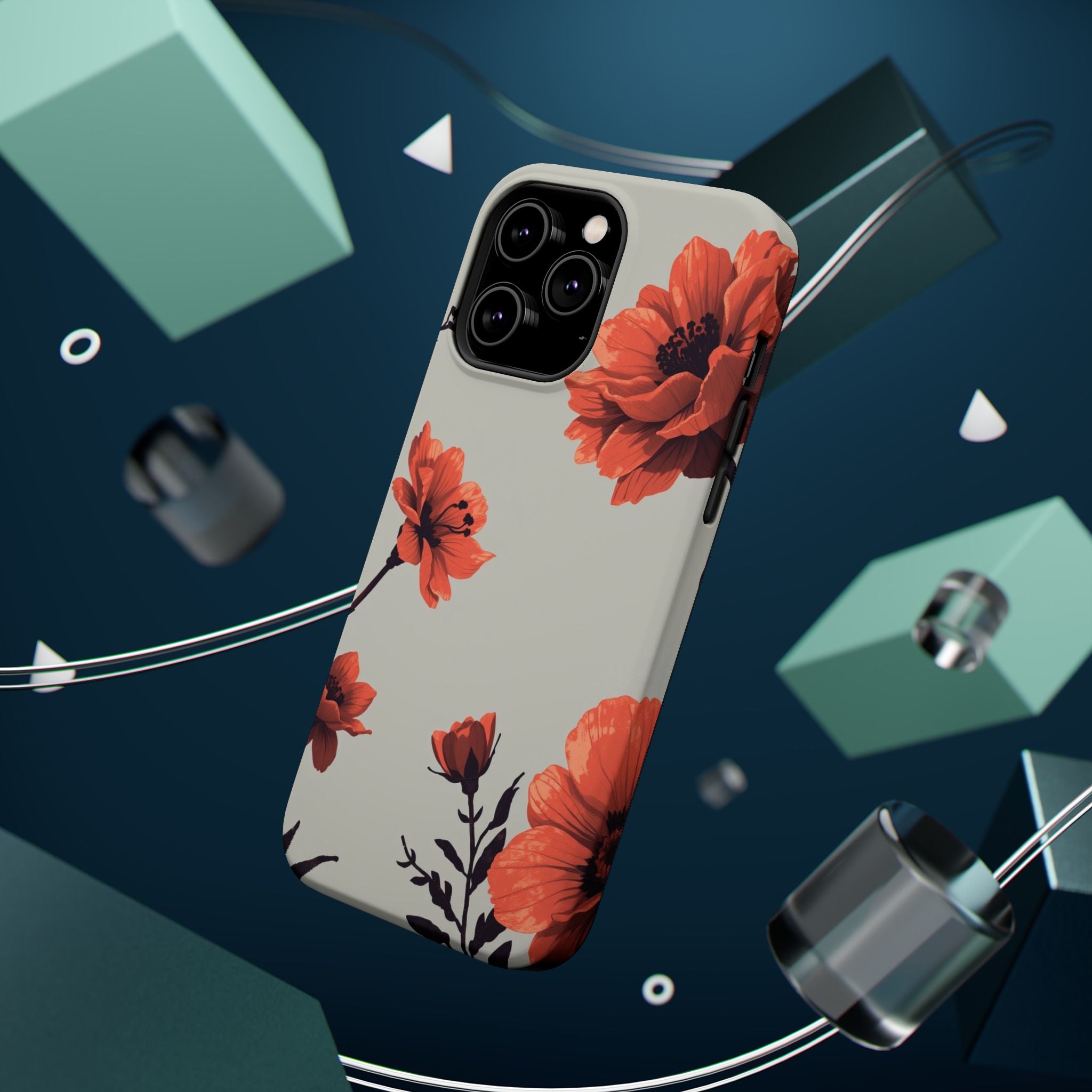 iPhone Dreamy Floral Ink Wash Design Slim Everyday iPhone 13 Designer · iPhone C