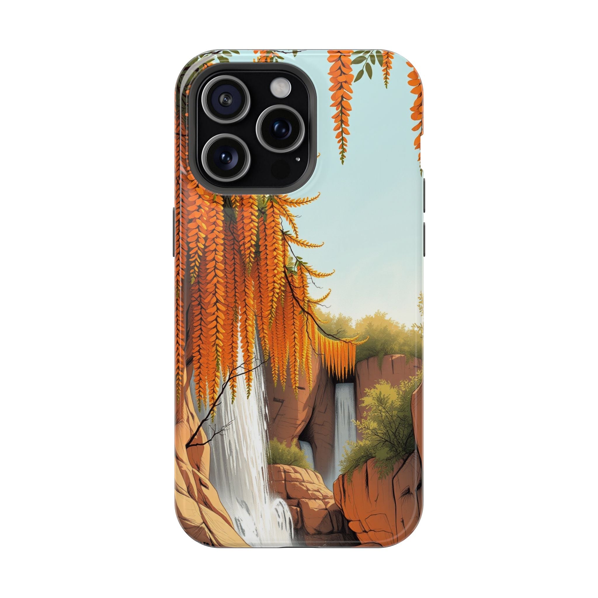 iPhone Wisteria Cascade Mystic Art Bold Modern Everyday Snap Case · iPhone Case