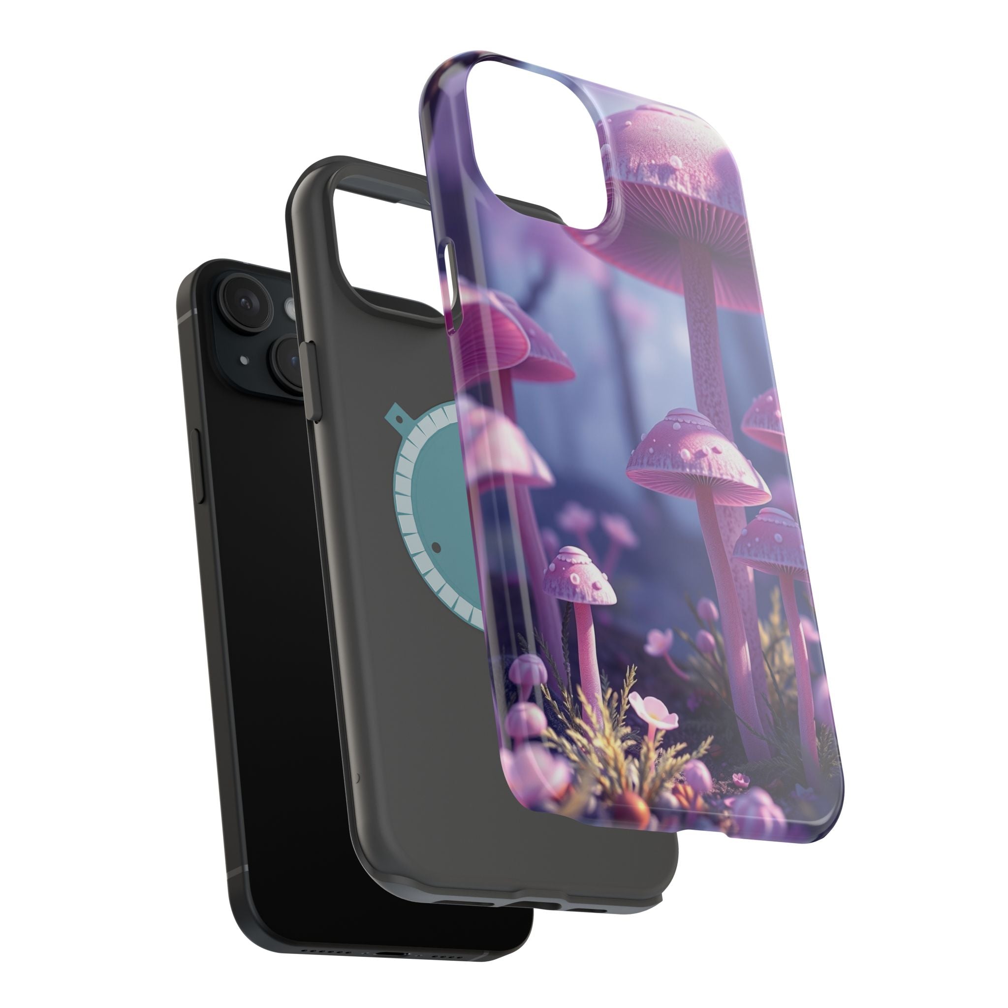 iPhone Mushroom Forest Dreamy Ethereal Slim Everyday Designer Case · iPhone Case
