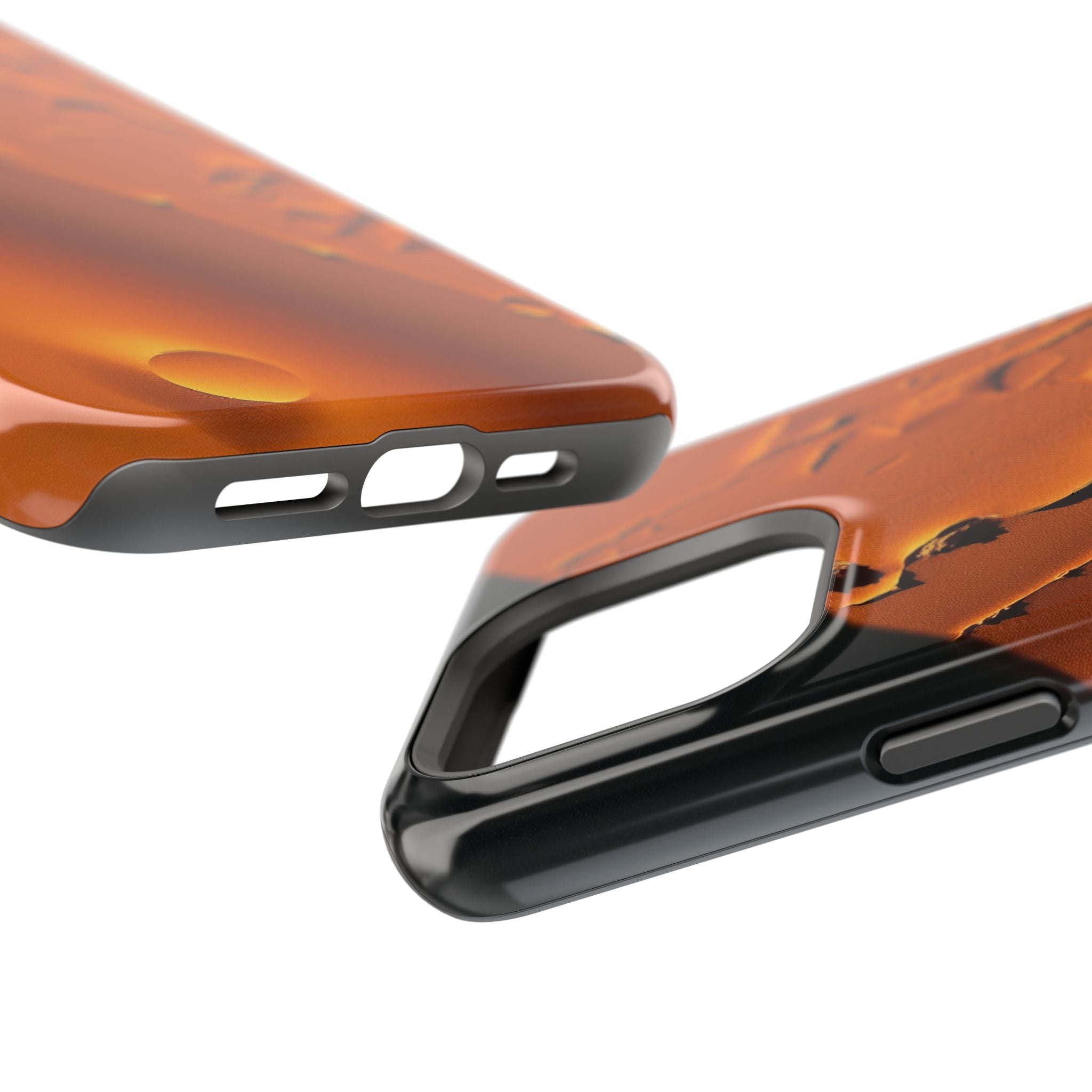 iPhone Burnt Orange And Sand Shoreline Aerial Slim iPhone Everyday · iPhone Case