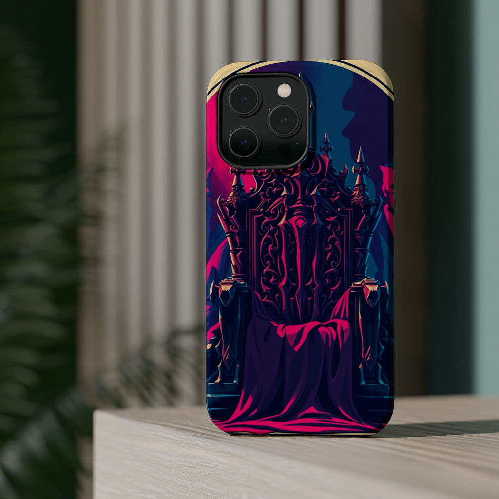 iPhone Lich King Throne Vintage Retro Poster Slim Everyday Designer Case · iPhon