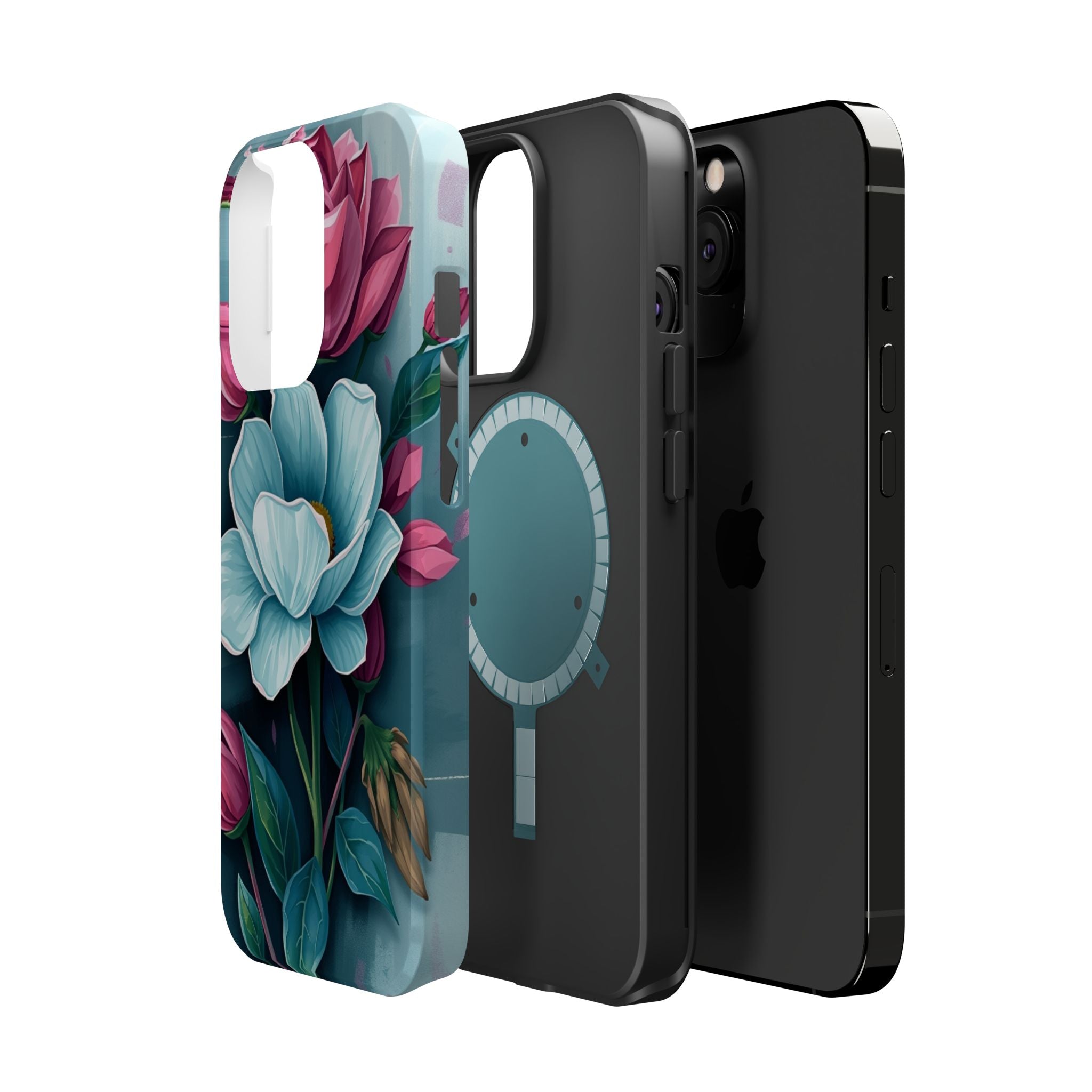 iPhone Floral Geometric Enchanted Art Slim Everyday Designer Case · iPhone Case