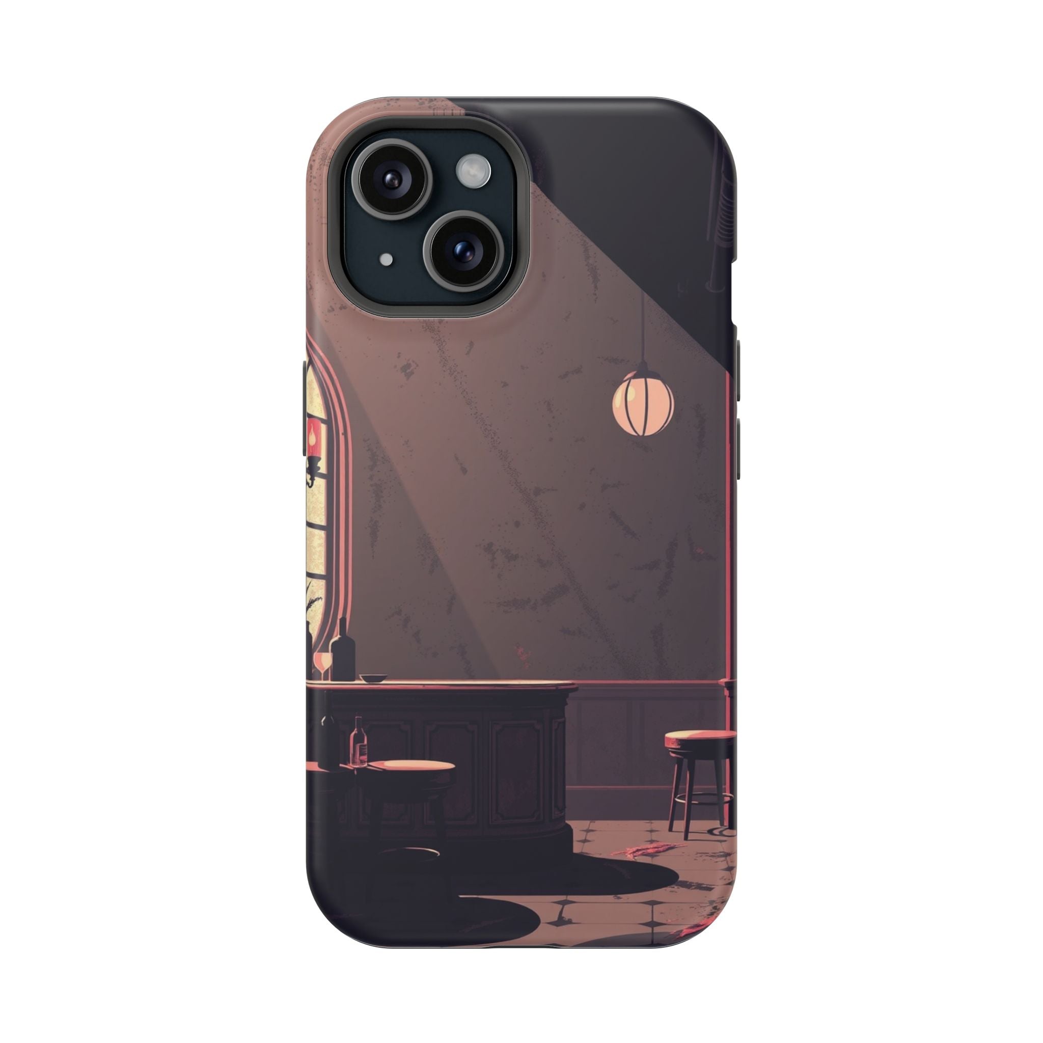 iPhone Speakeasy Dark Grunge Distressed Slim Everyday Designer Case · iPhone Cas