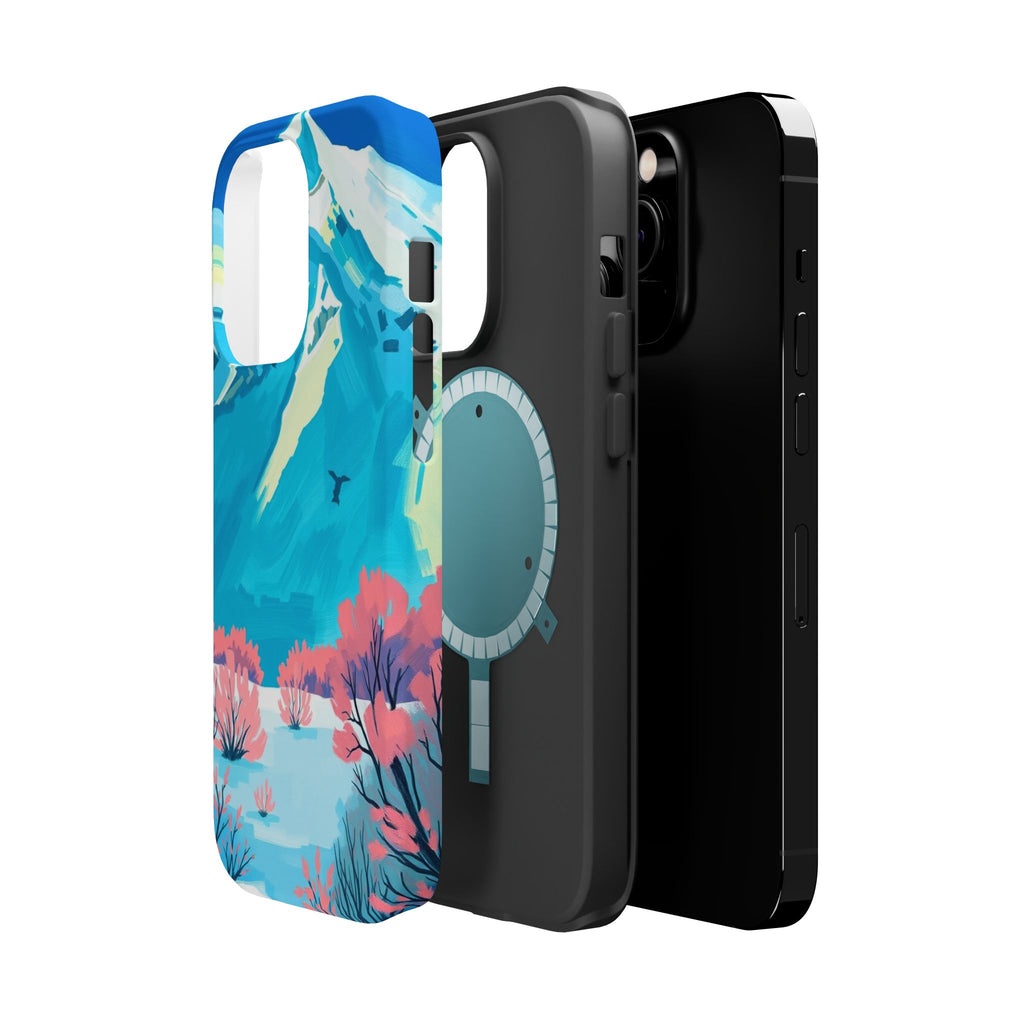 iPhone Snow Field Electric Art Slim Everyday Designer Case · iPhone Case