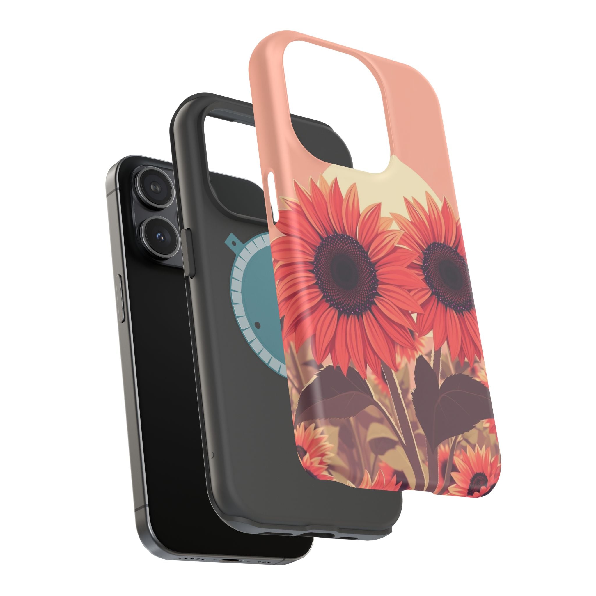 iPhone Sunflower Pop Mystic Art Slim Everyday Designer Case · iPhone Case