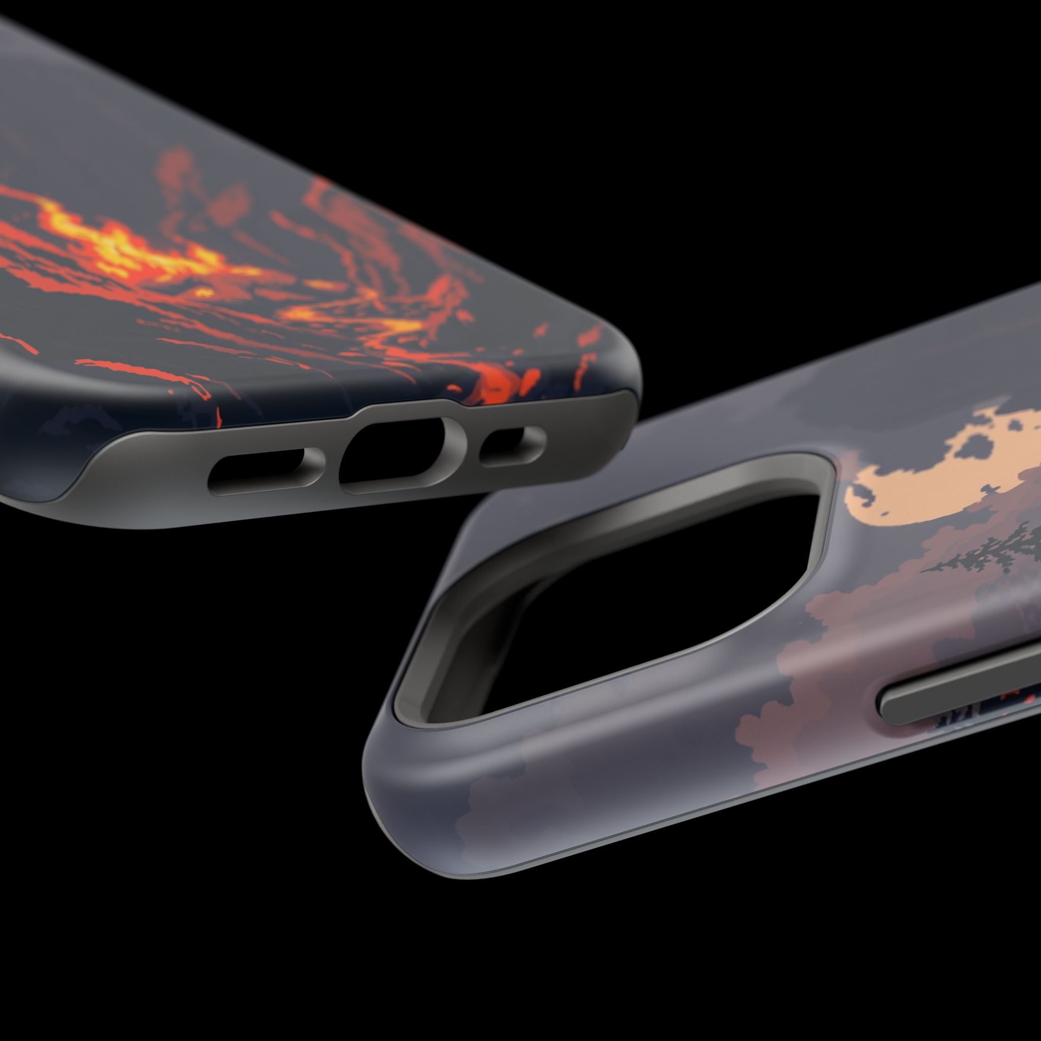 iPhone Wildfire Glow Mystic Art 13 Bold Modern Everyday Snap Case · iPhone Case
