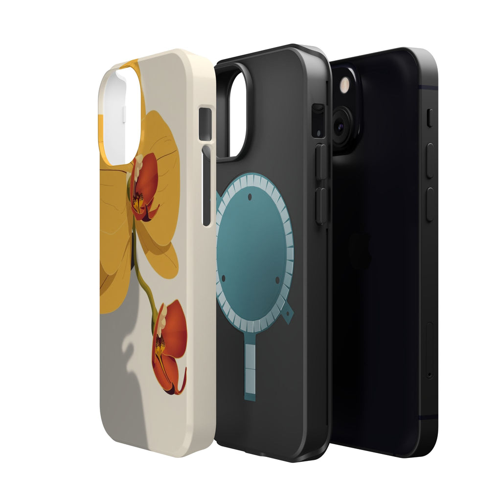 iPhone Vibrant Orchid Study Design Bold Modern Everyday Snap Case · iPhone Case