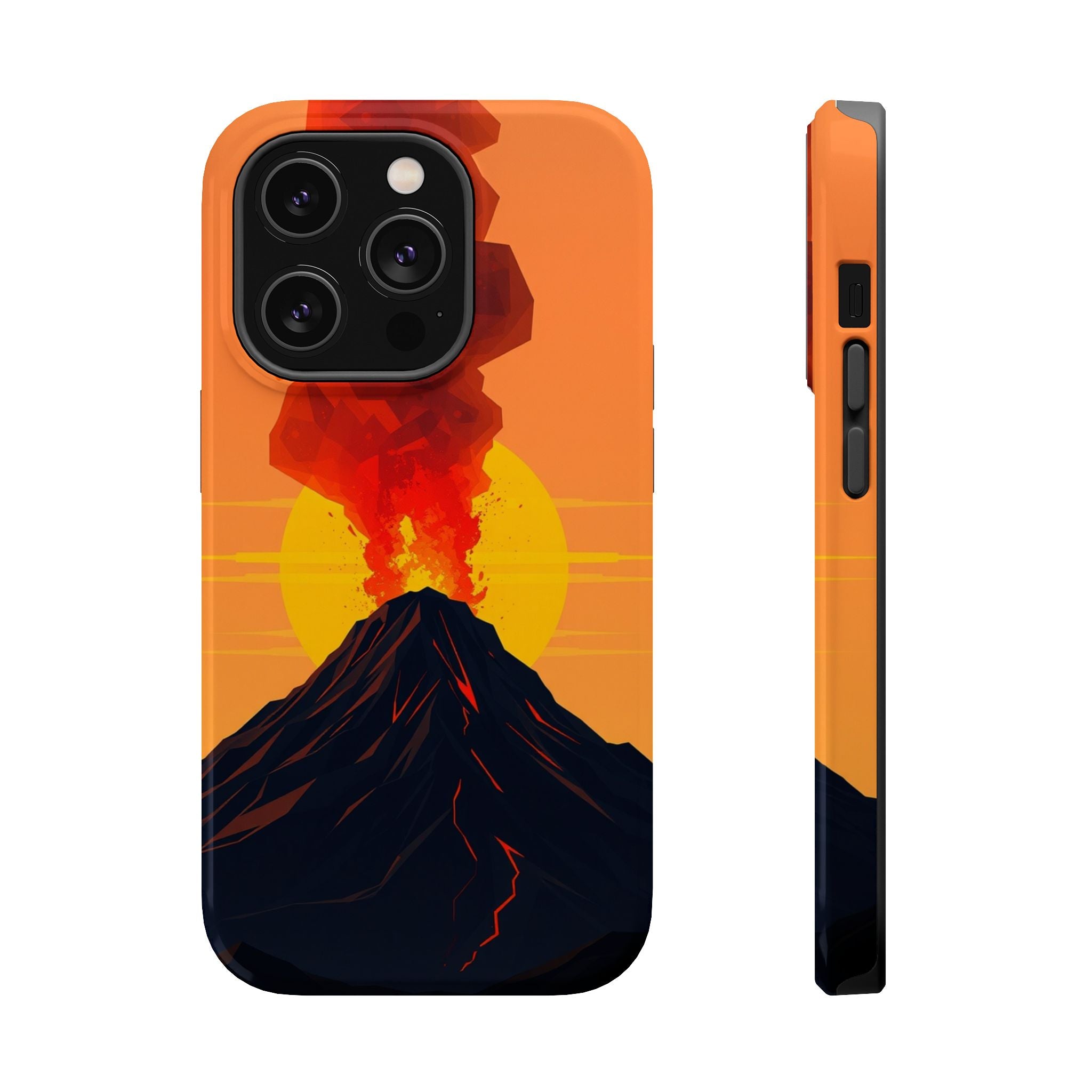 iPhone Vibrant Volcanic Eruption Design Slim Everyday iPhone Designer · iPhone C