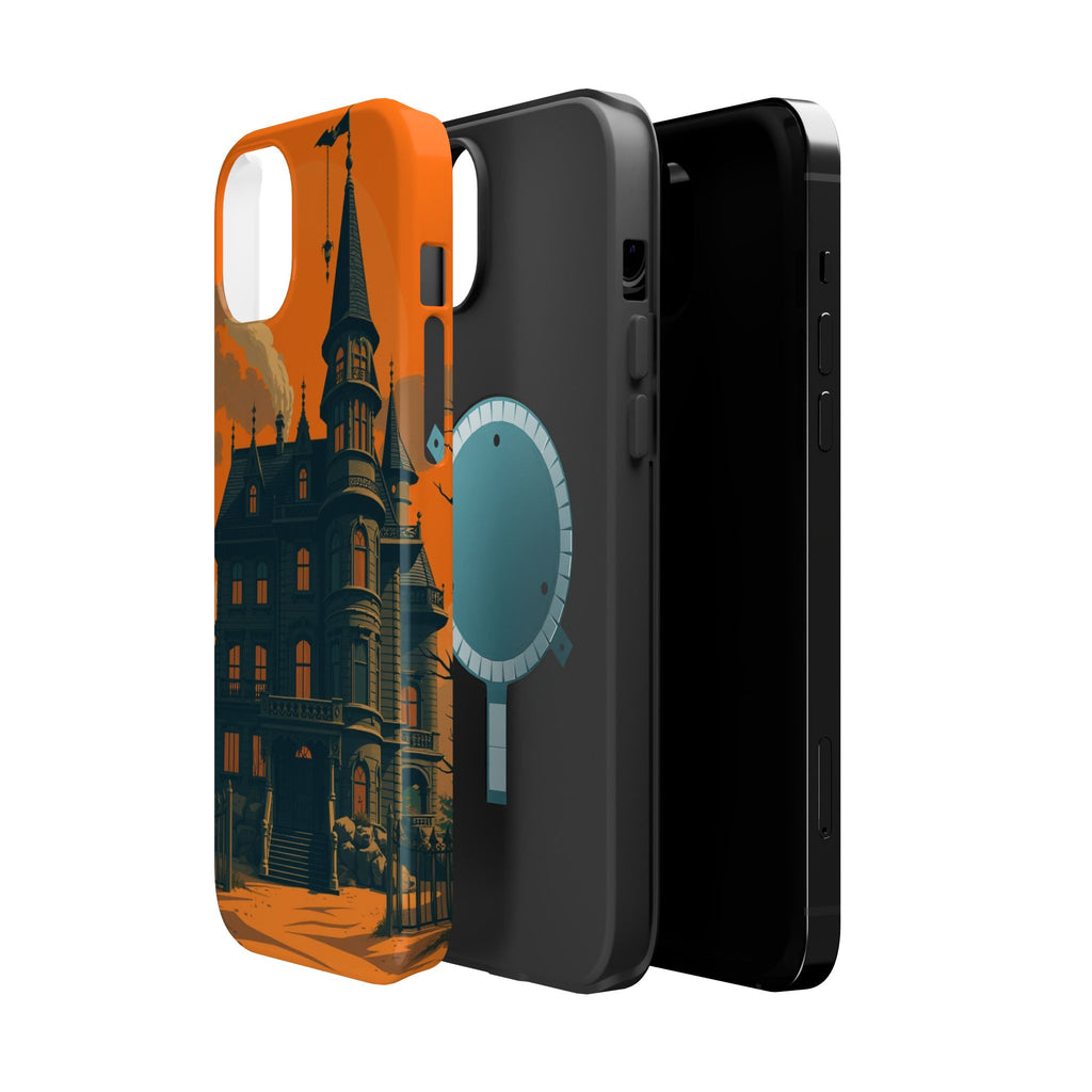 iPhone Vibrant Haunted Mansion Design Slim Everyday Designer Case · iPhone Case
