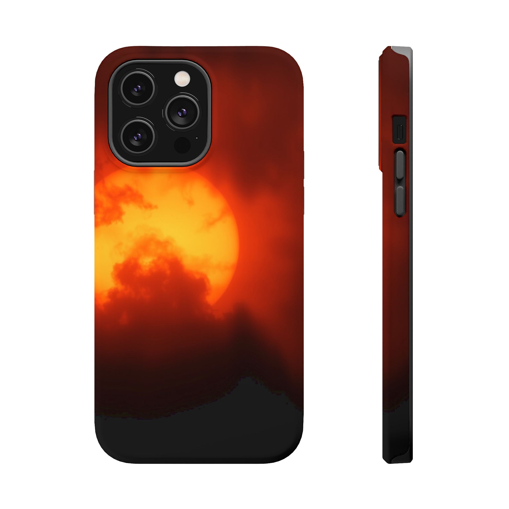 iPhone Color Theory Dark Gothic Ink Slim Everyday Designer Case · iPhone Case