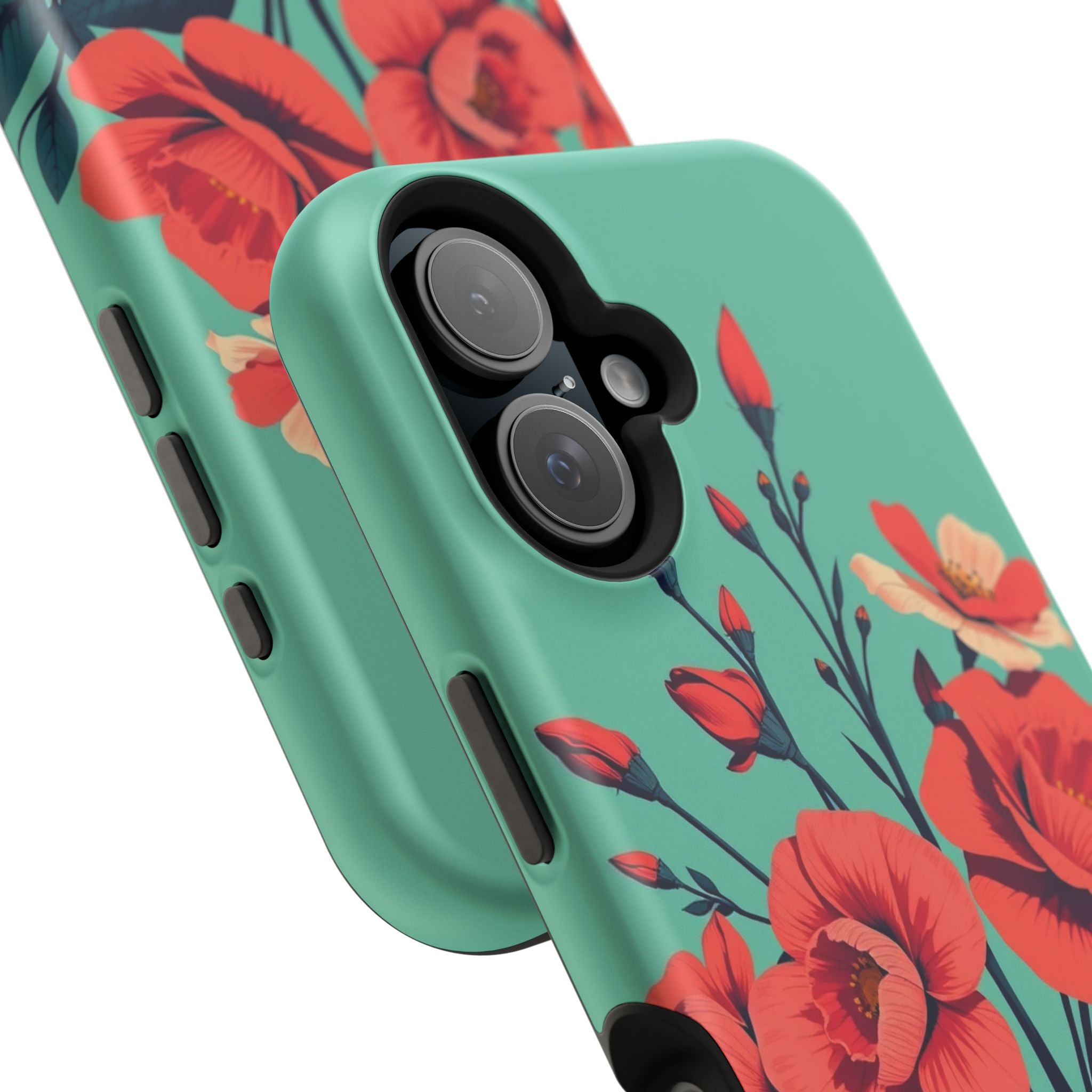 iPhone Pin-up Floral Cinematic Art Bold Modern Everyday Snap Case · iPhone Case