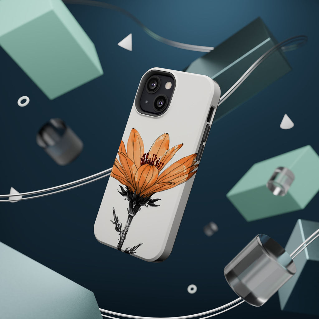 iPhone Earthy Desert Flower Design Bold Modern Everyday Snap Case · iPhone Case