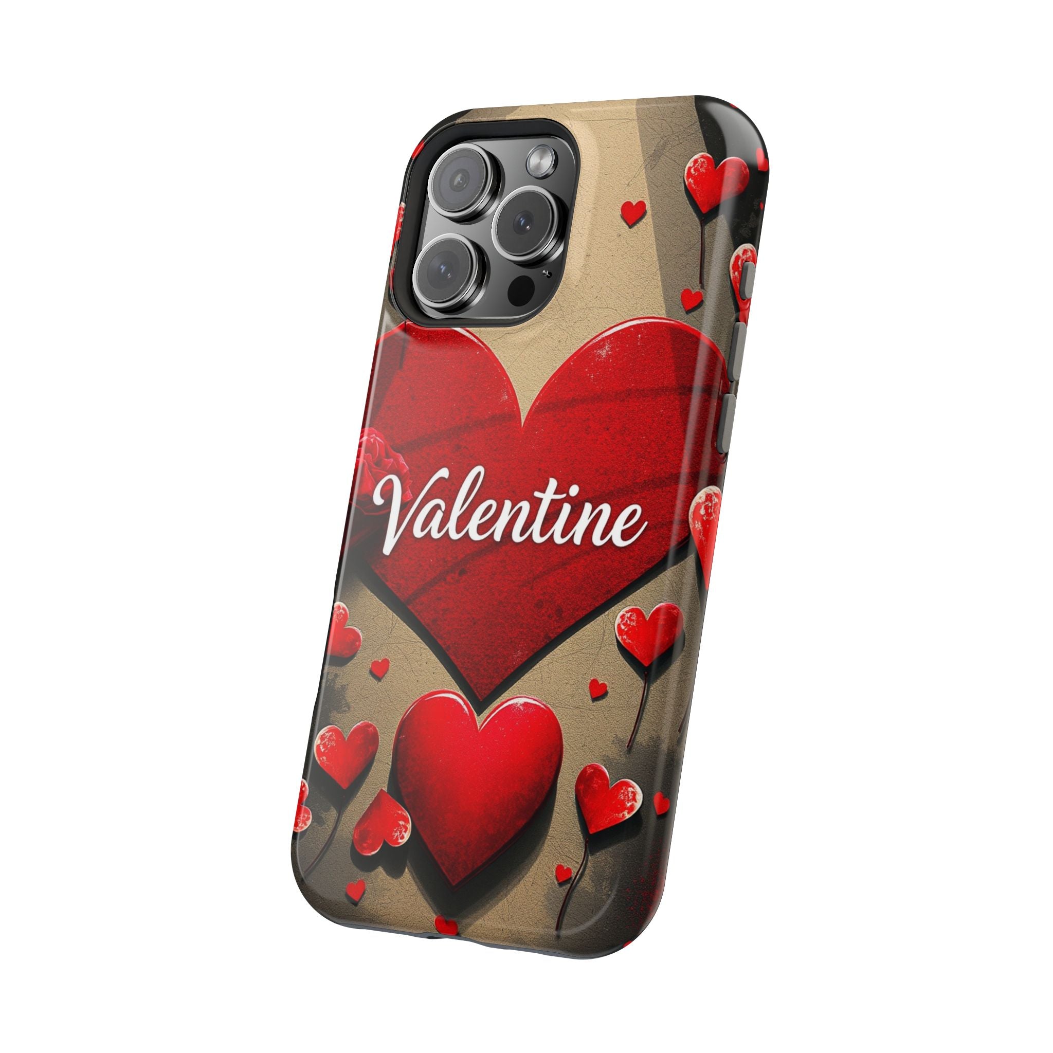 iPhone Serene Vintage Valentine Card Design Slim Everyday Designer Case · iPhone