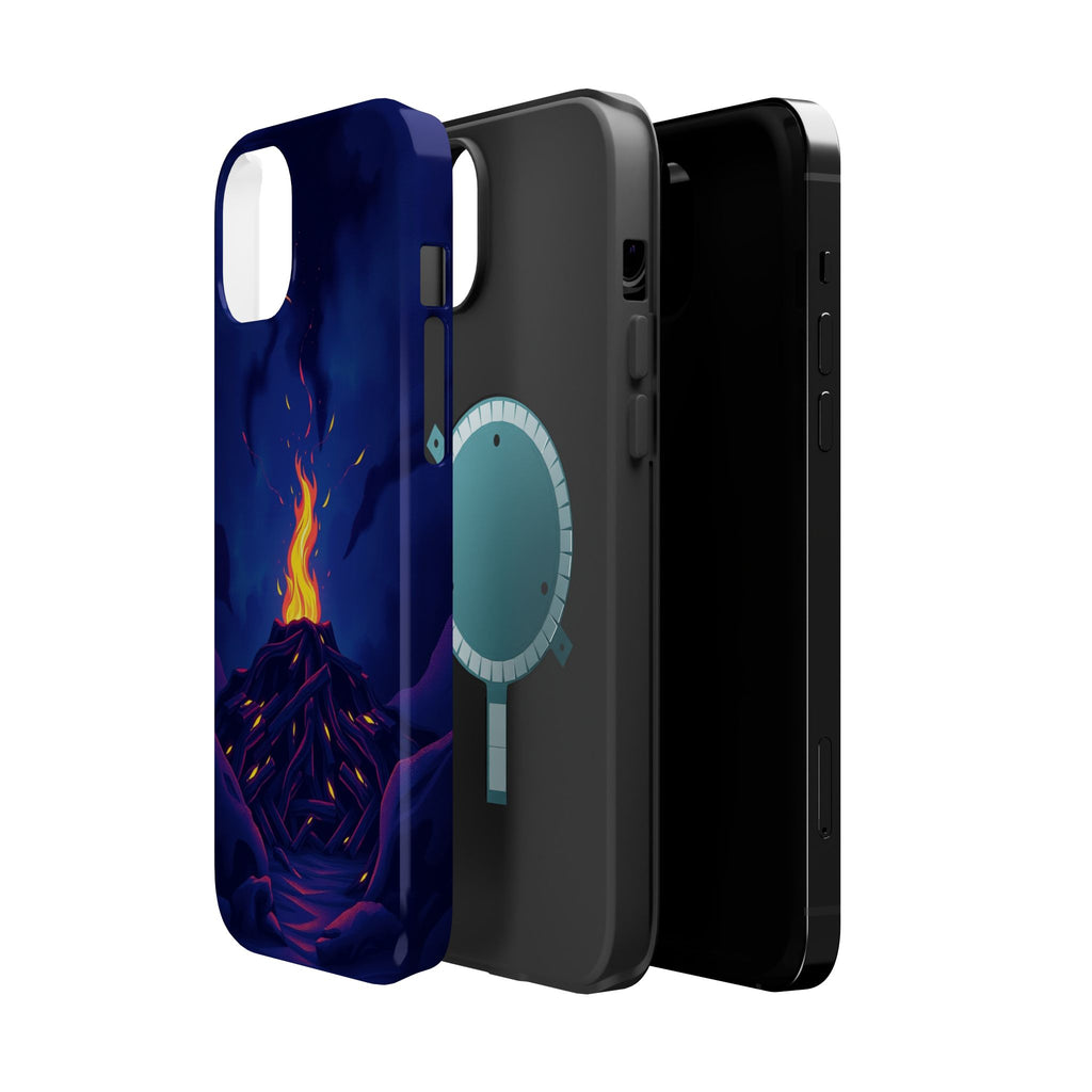 iPhone Wildfire Glow Dark Academia Bold Modern Everyday Snap Case · iPhone Case