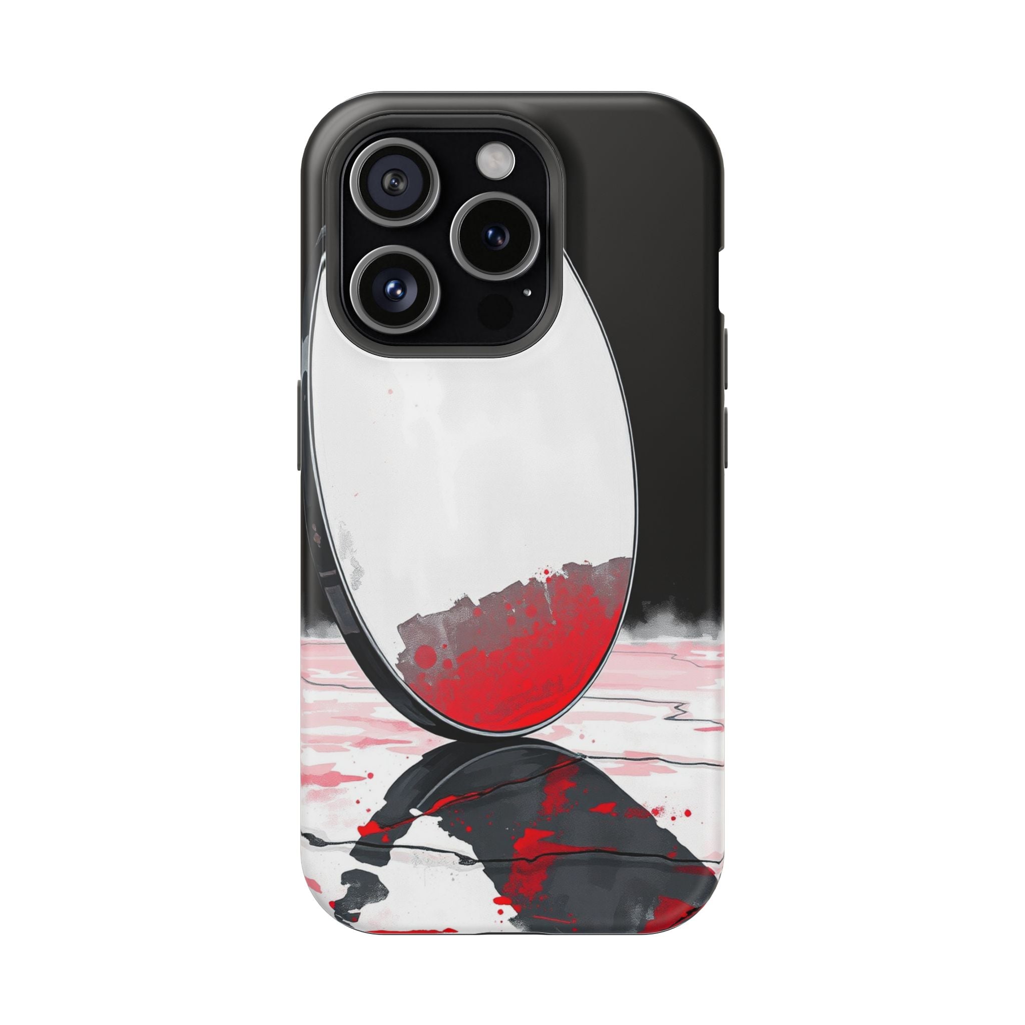 iPhone Earthy Salt Flat Mirror Design Slim Everyday Designer Case · iPhone Case
