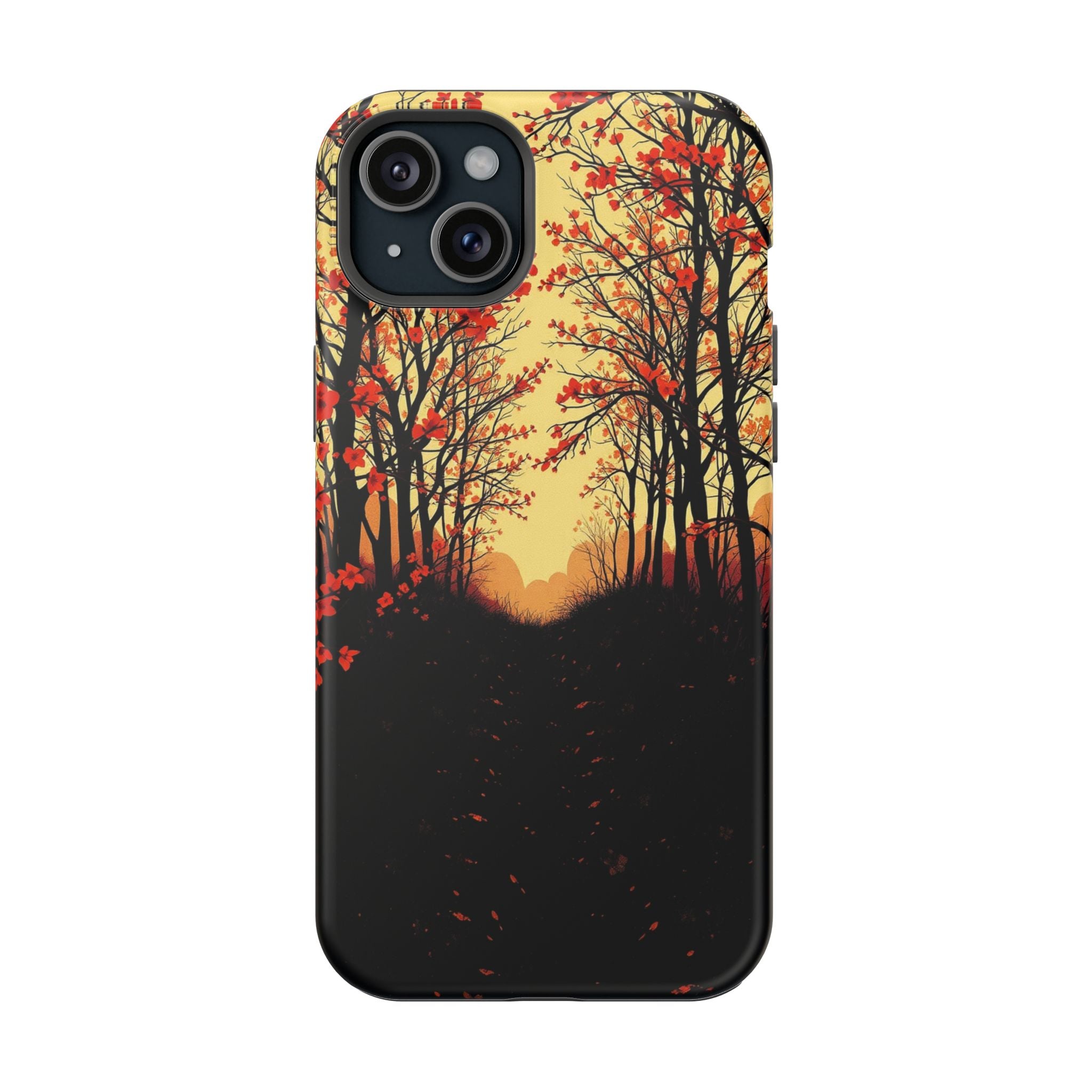 iPhone Dreamy Blossom Trail Design Bold Modern Everyday Snap Case · iPhone Case