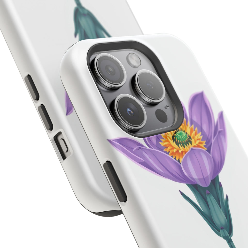 iPhone Indigo And Violet Desert Flower Slim Everyday Designer Case · iPhone Case