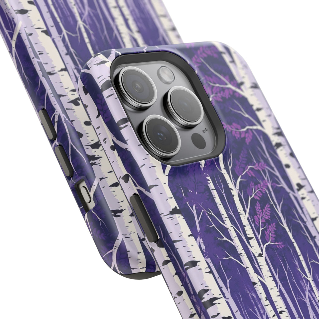 iPhone Serene Birch Grove Design 18 Slim Everyday Designer Case · iPhone Case