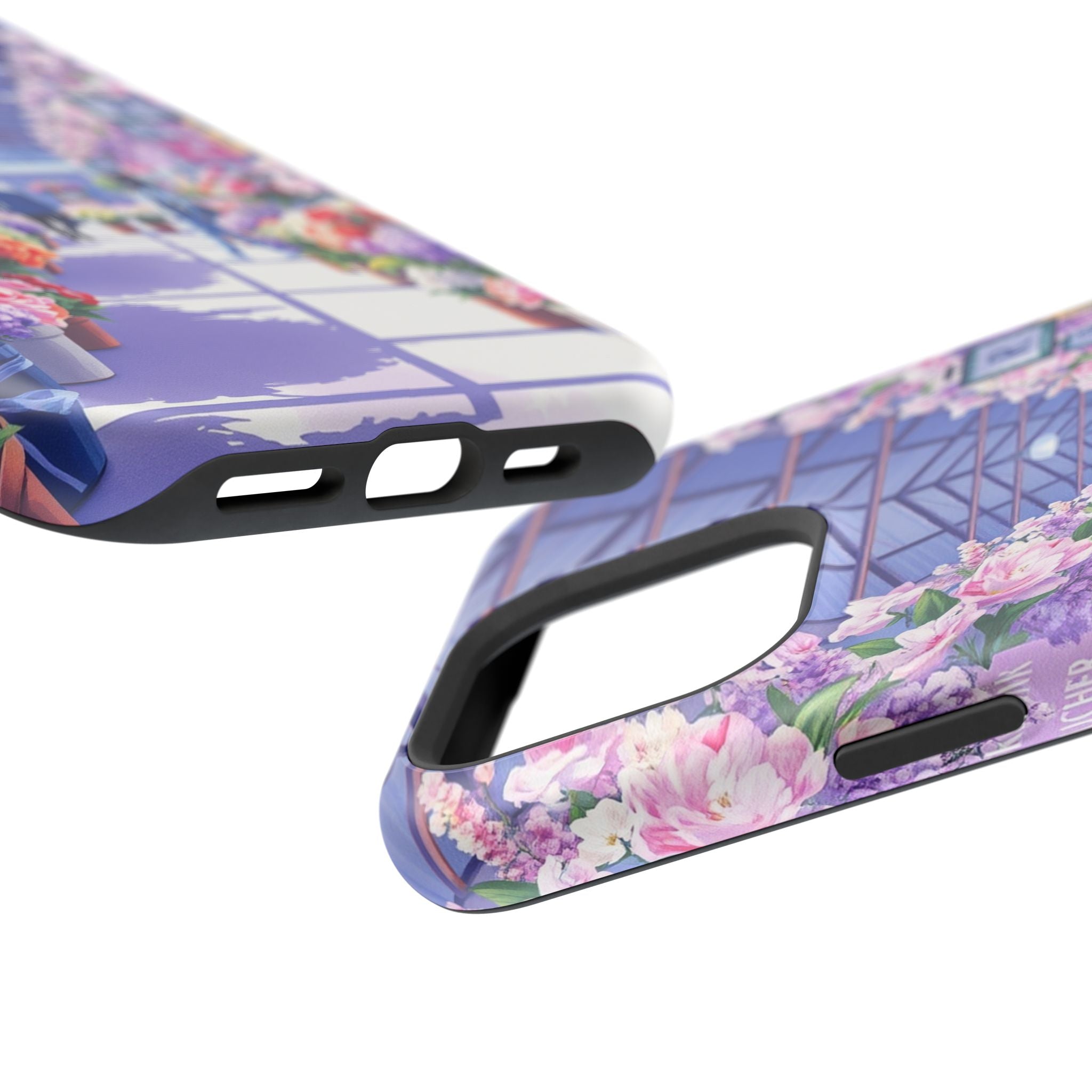 iPhone Flower Market Cinematic Art Clean Minimal Snap Cas Slim Snap Case · iPhon