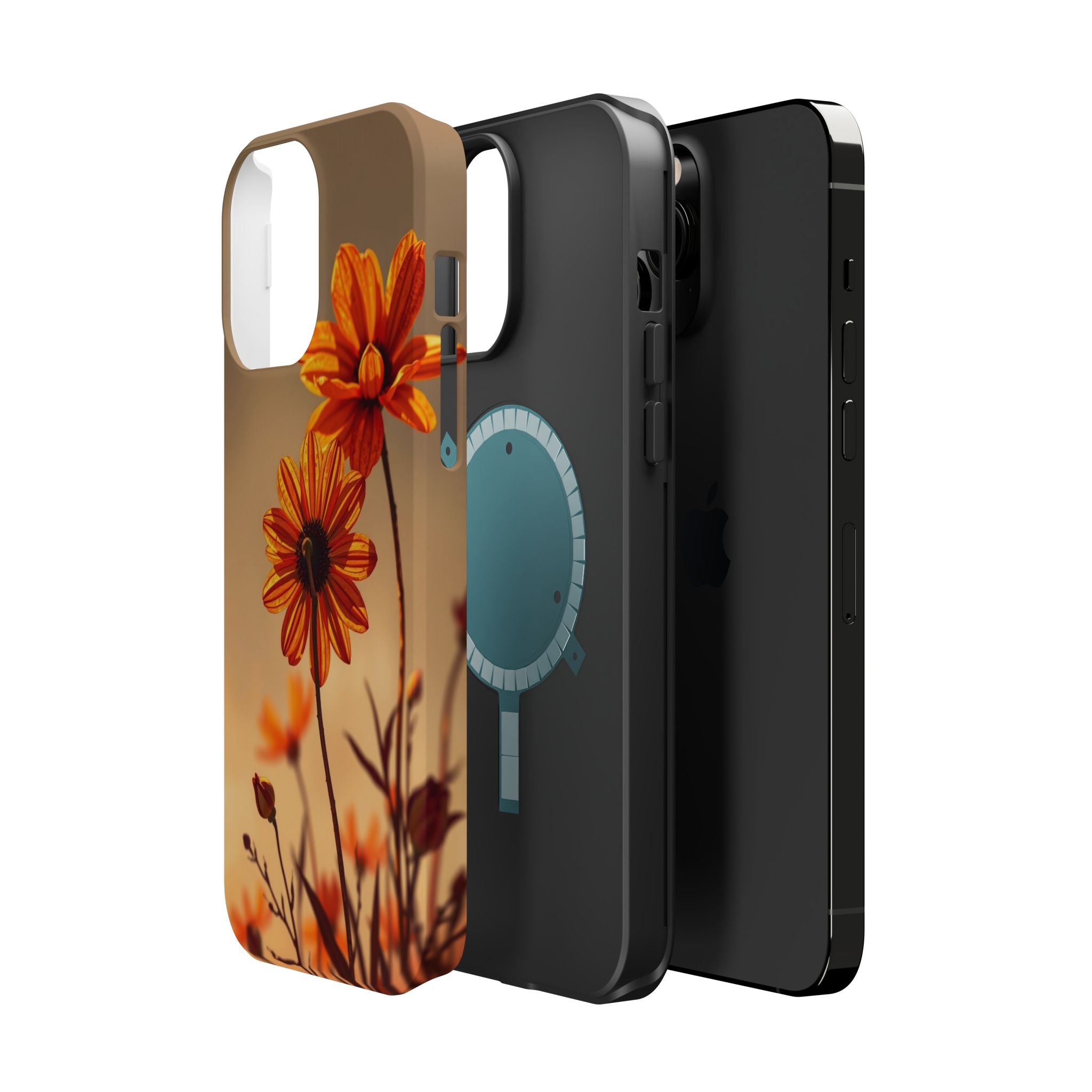 iPhone Floral Dark Academia Dreamy Design Slim Snap Case · iPhone Case