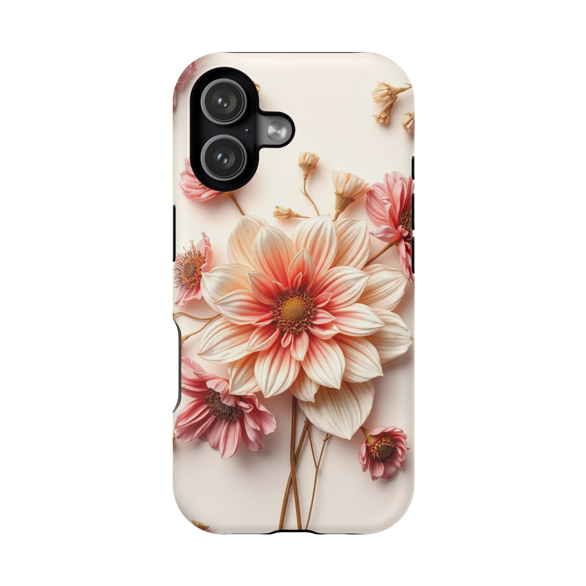 iPhone Dried Flower Flat Lay Enchanted Art Slim iPhone Everyday · iPhone Case