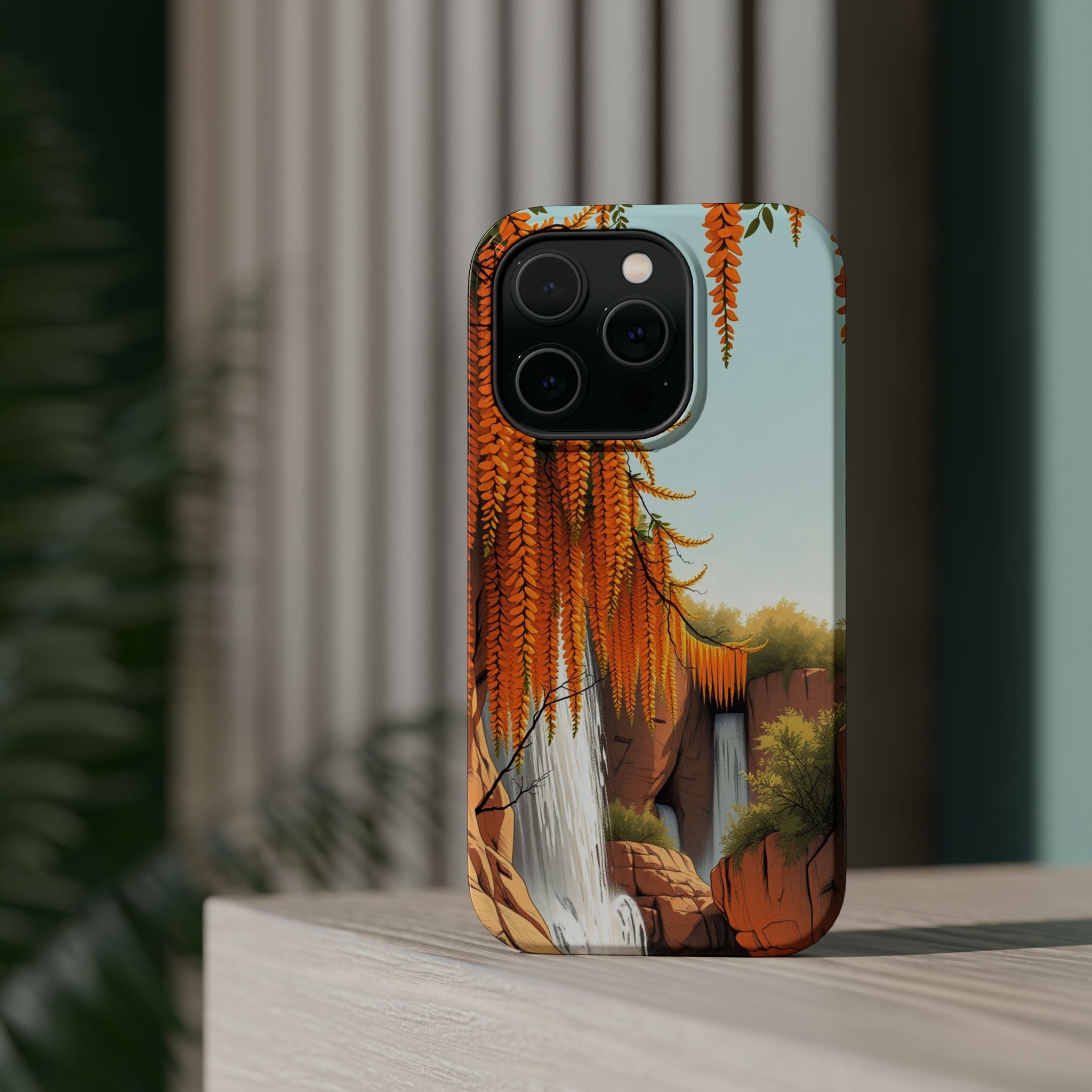 iPhone Wisteria Cascade Mystic Art Bold Modern Everyday Snap Case · iPhone Case