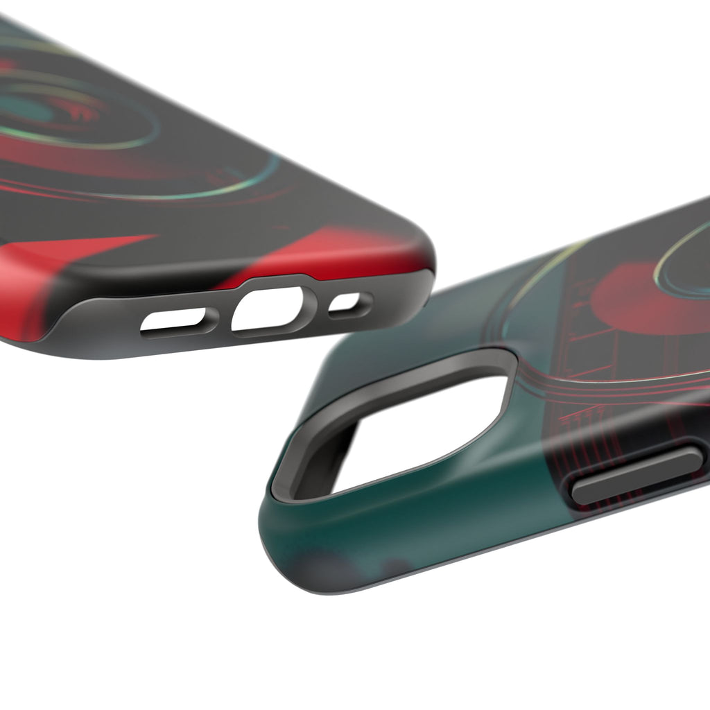 iPhone Vibrant Cassette Tape Rewind Design Slim Everyday Designer Case · iPhone