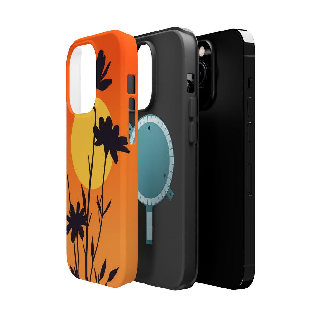 iPhone Vibrant Floral Silhouette Design Slim Everyday iPhone Designer · iPhone C