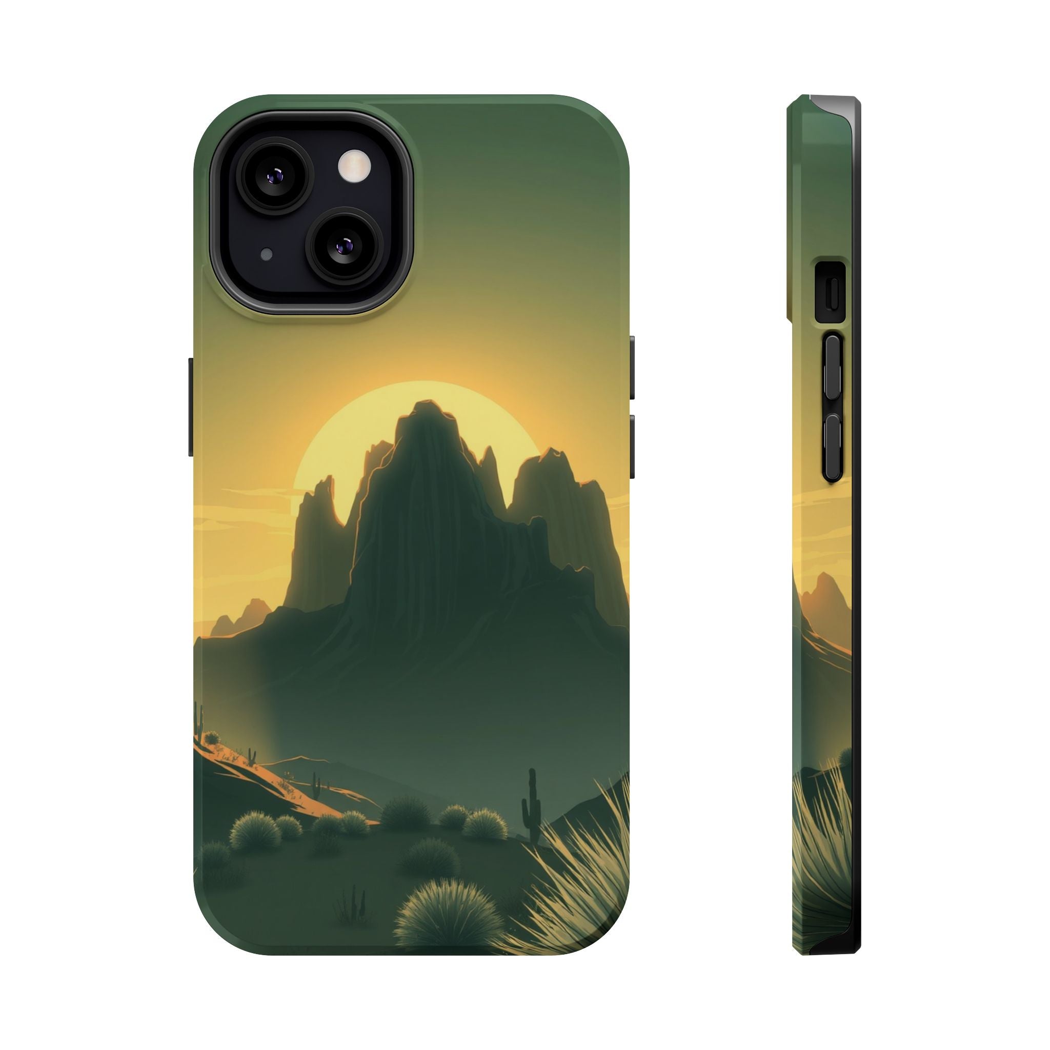 iPhone Mesa Sunset Dreamy Ethereal Bold Modern Everyday Snap Case · iPhone Case