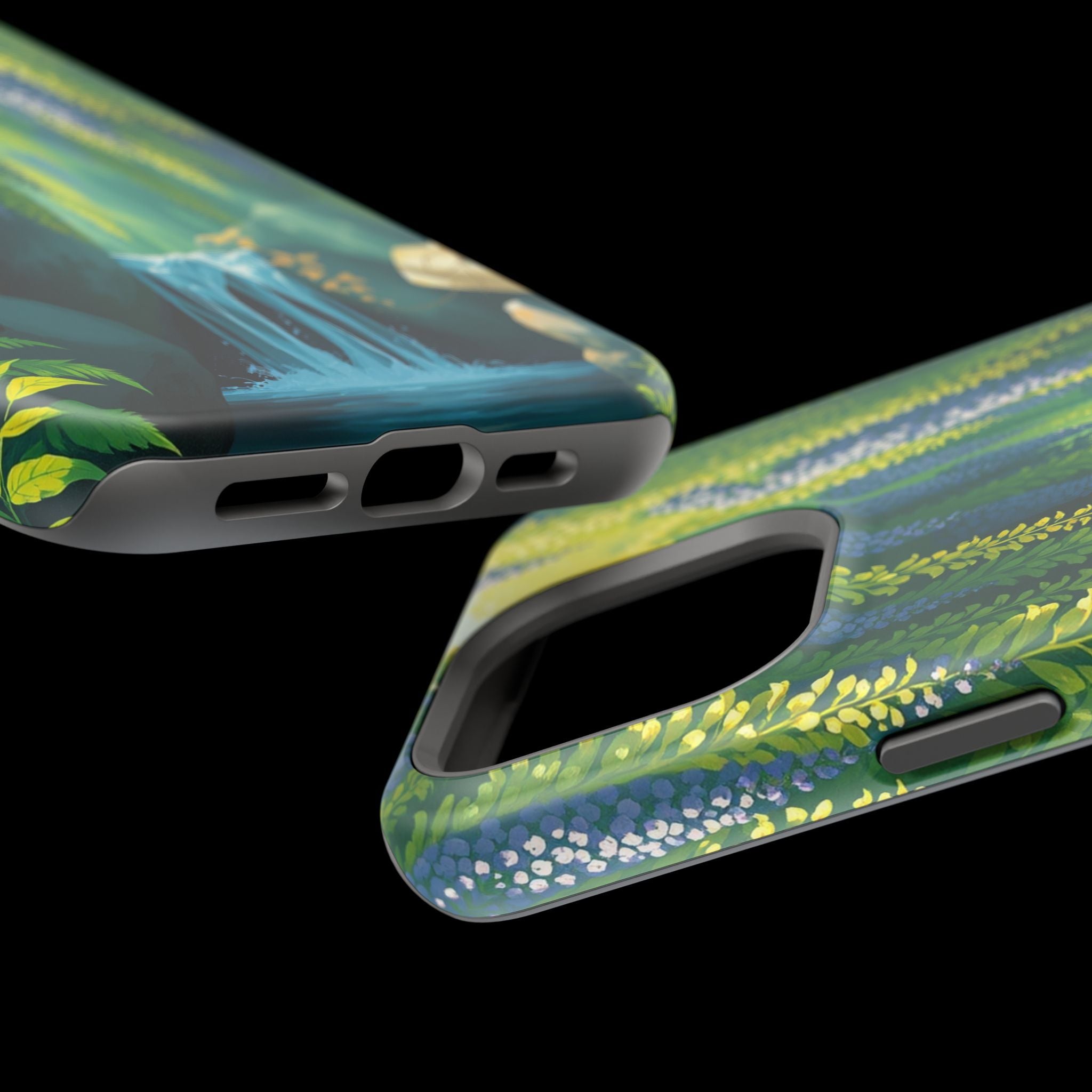 iPhone Wisteria Cascade Mystic Art Bold Modern Everyday Snap Case · iPhone Case