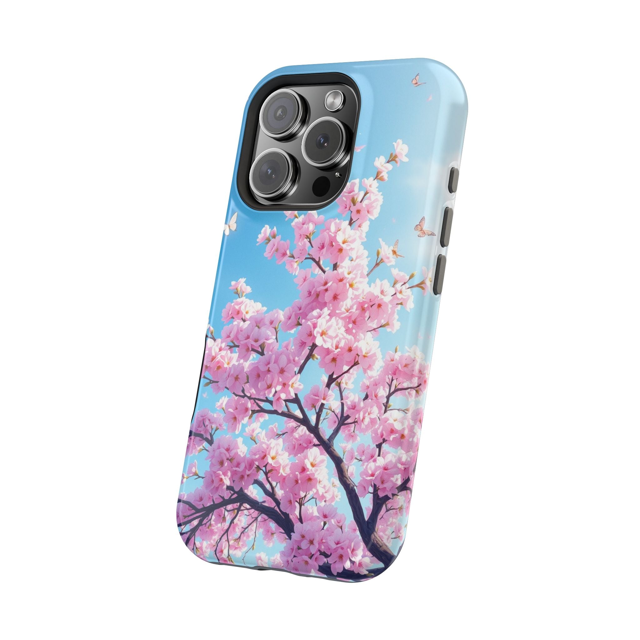 iPhone Cherry Blossom Floral Slim Everyday Designer Case · iPhone Case