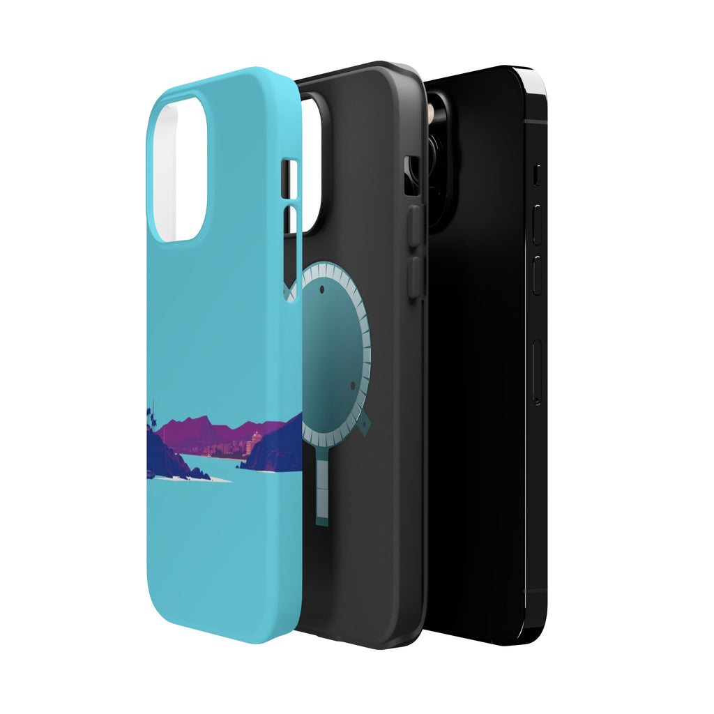 iPhone Hibiscus Coast Mystic Art Bold Modern Everyday Snap Case · iPhone Case