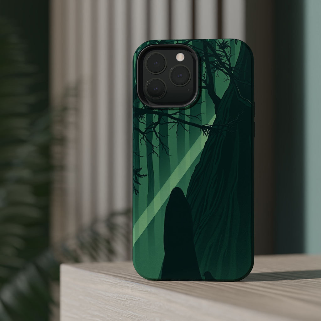 iPhone Sage And Ivory Dark Forest Spirits Slim Everyday Designer Case · iPhone C