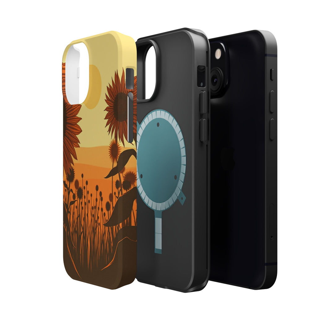 iPhone Serene Sunflower Prairie Design Slim Everyday Designer Case · iPhone Case